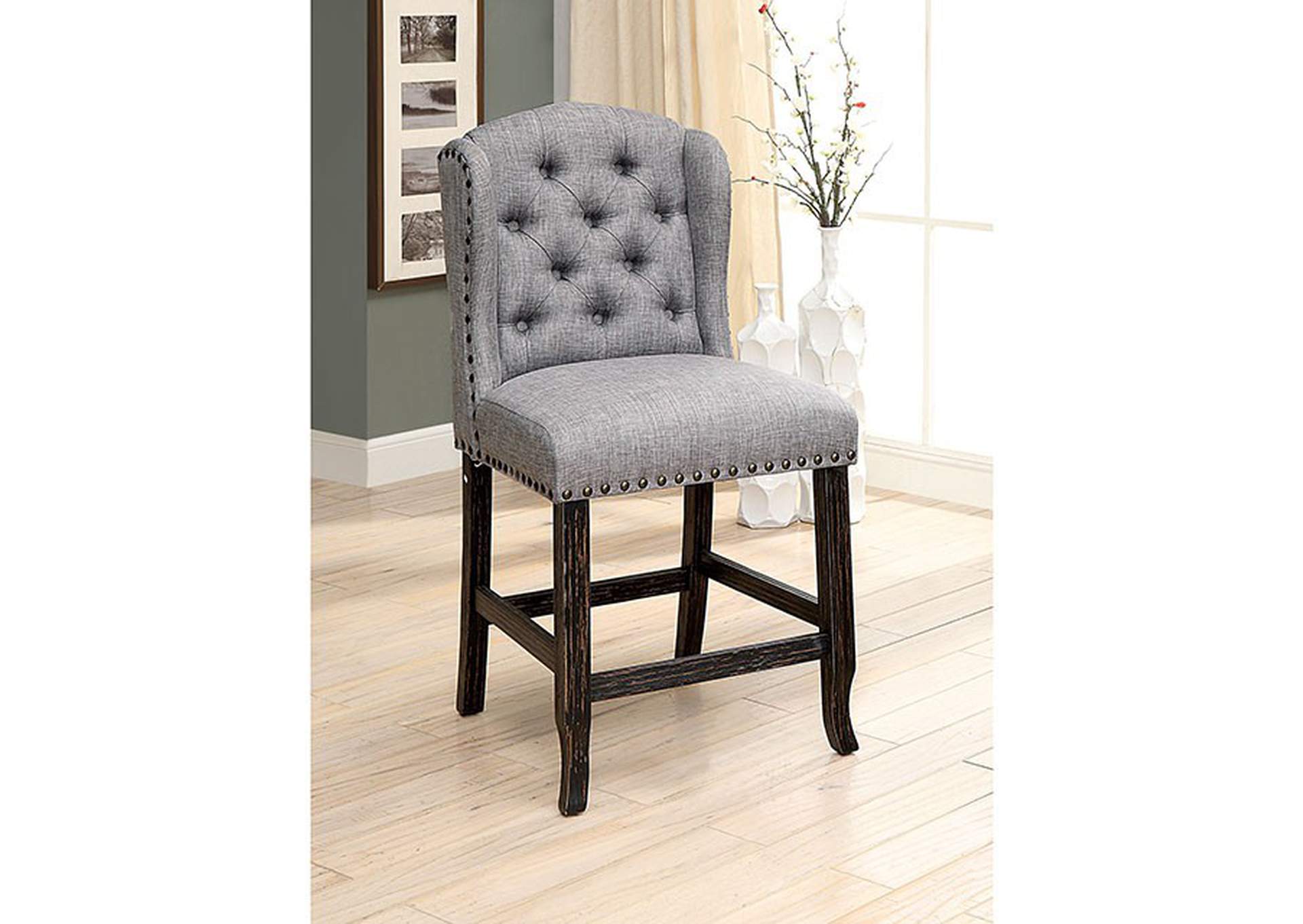 Counter Ht. Chair (2/Box),Furniture of America