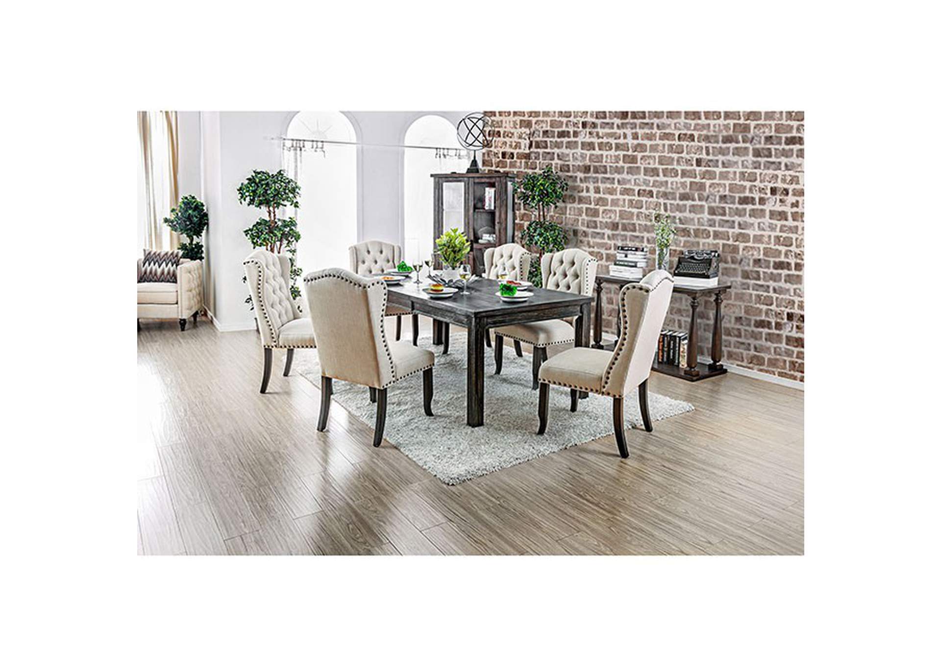 Sania 84" Dining Table,Furniture of America
