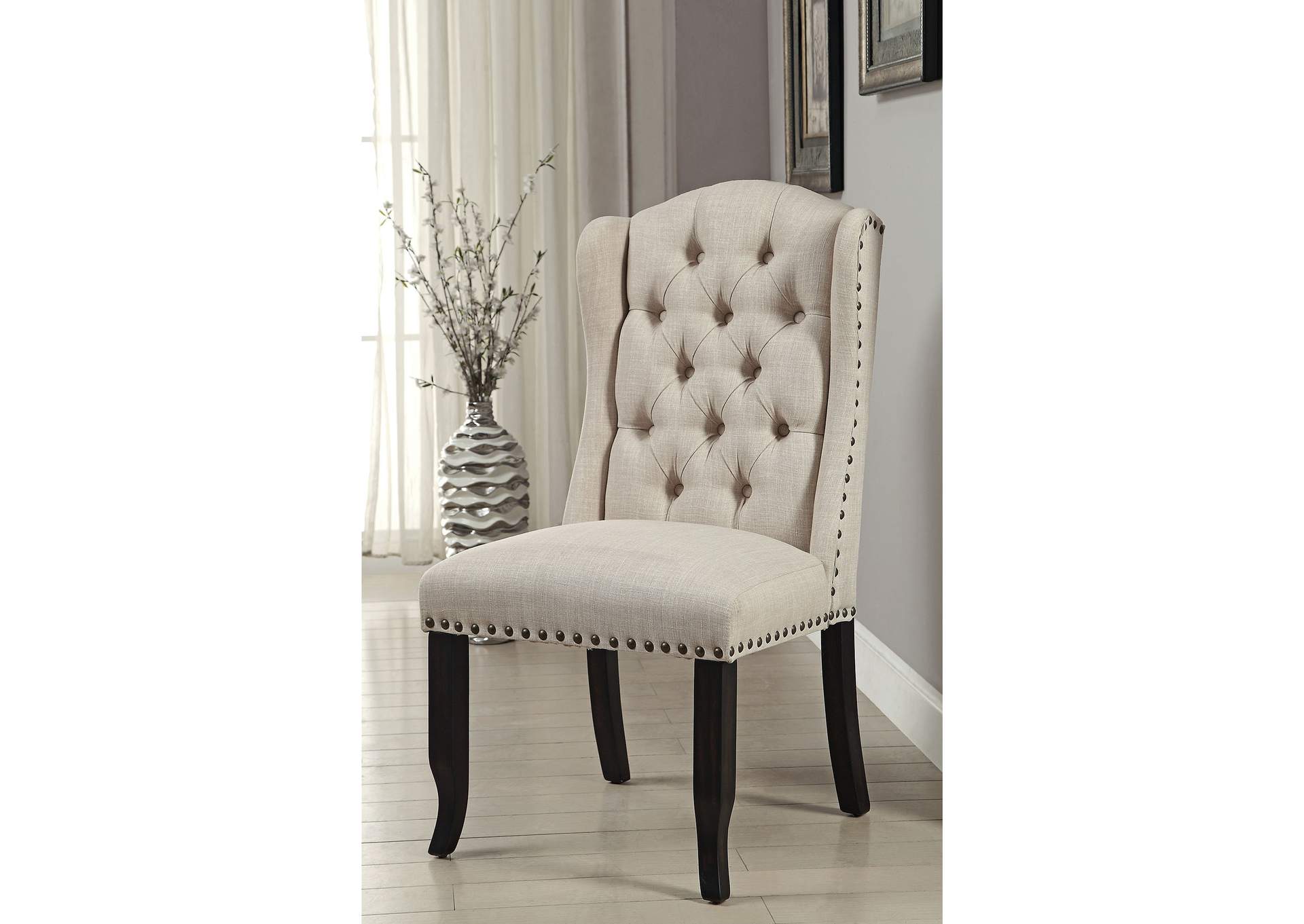 Sania Side Chair (2/Box),Furniture of America
