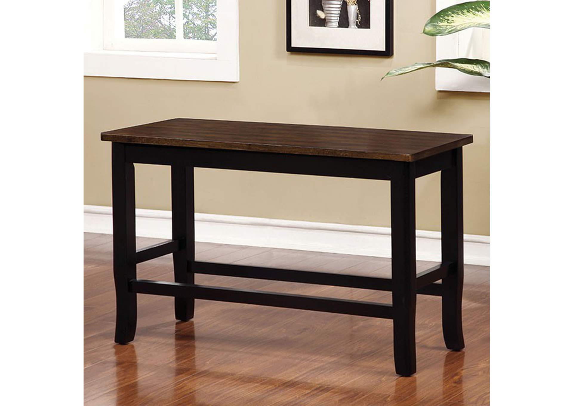 Dover Counter Ht. Bench,Furniture of America