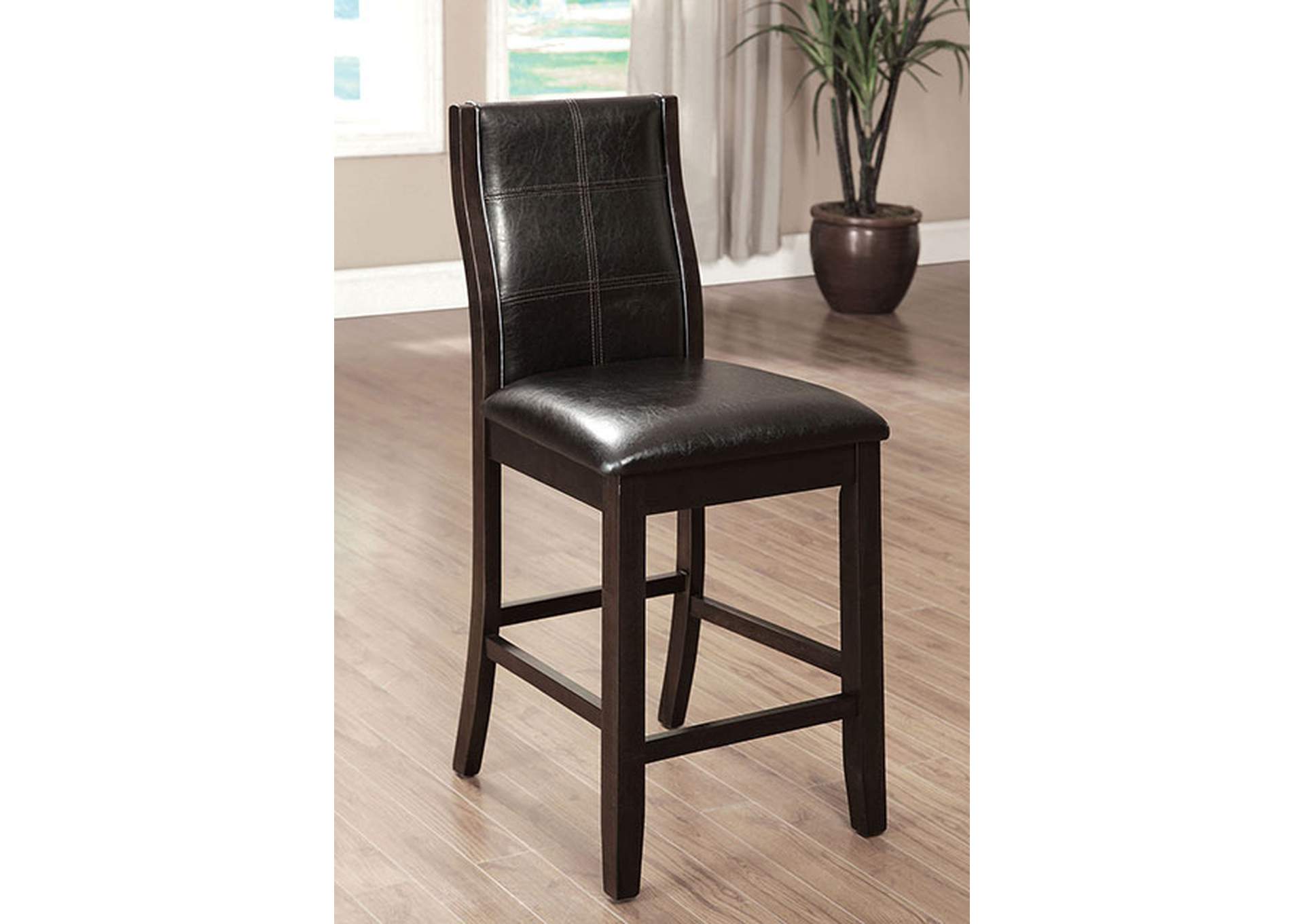 Townsend Counter Ht. Chair (2/Box),Furniture of America