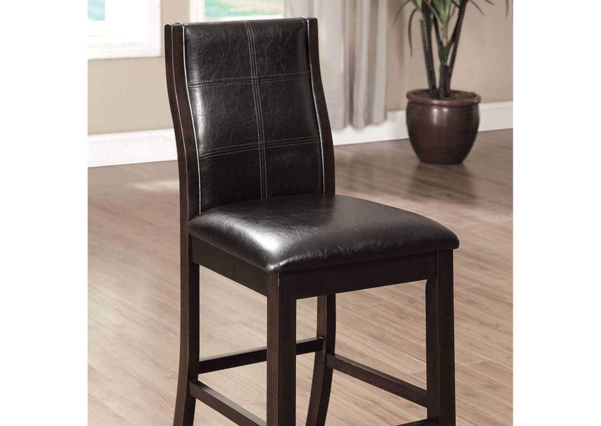 Townsend Counter Ht. Chair (2/Box),Furniture of America