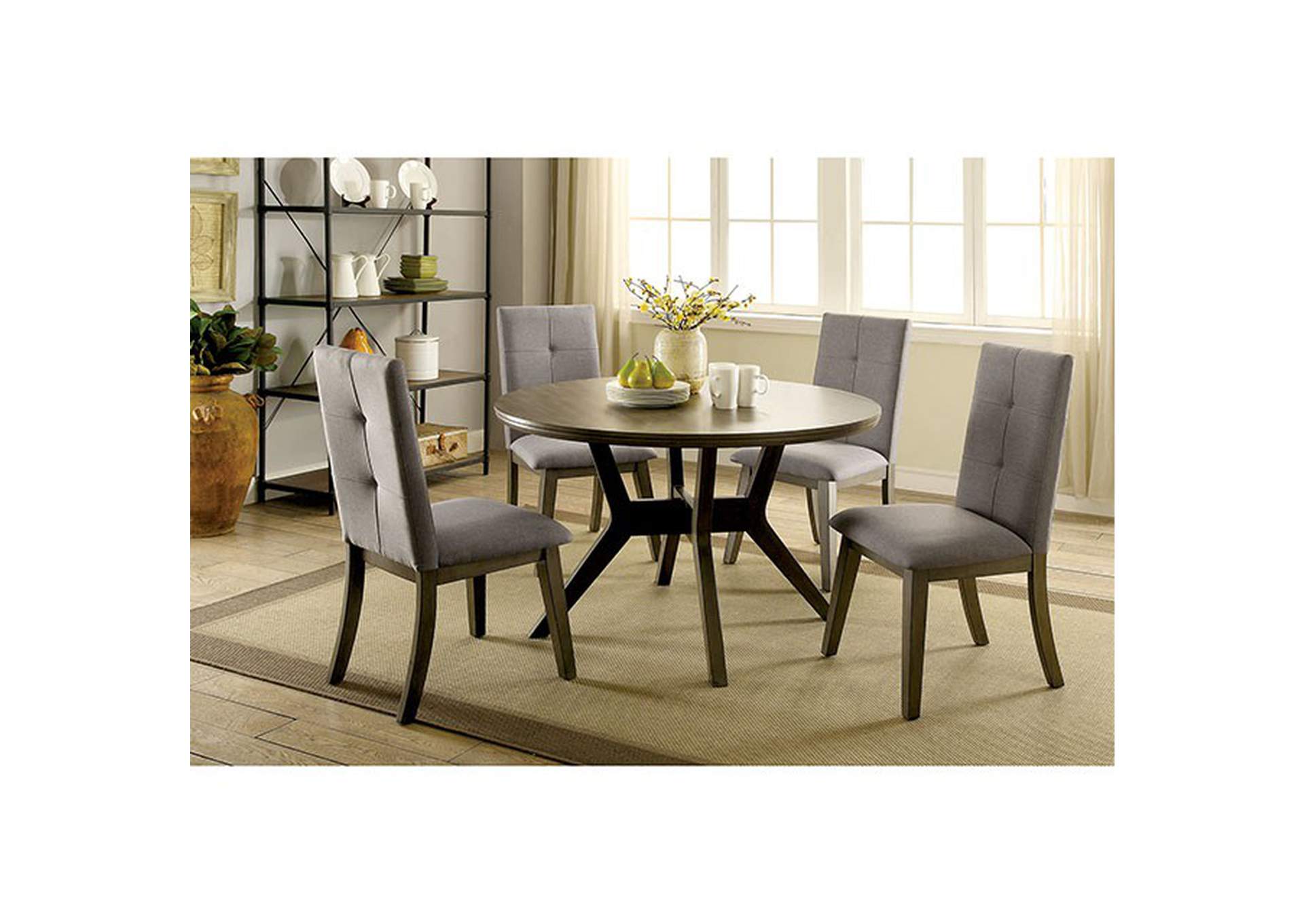 Abelone Round Table,Furniture of America