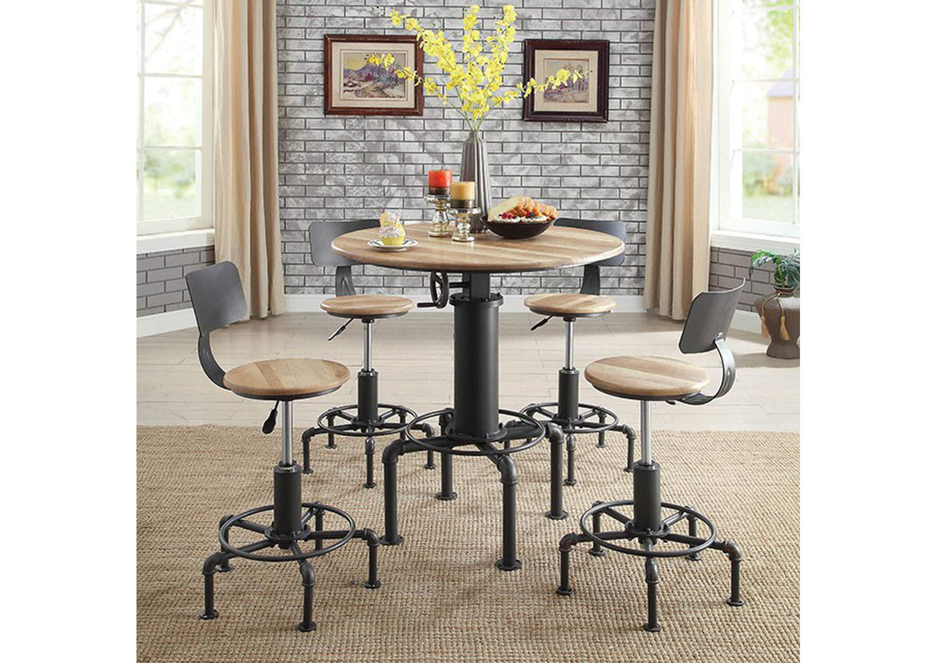 Fran Wine Bar Table,Furniture of America