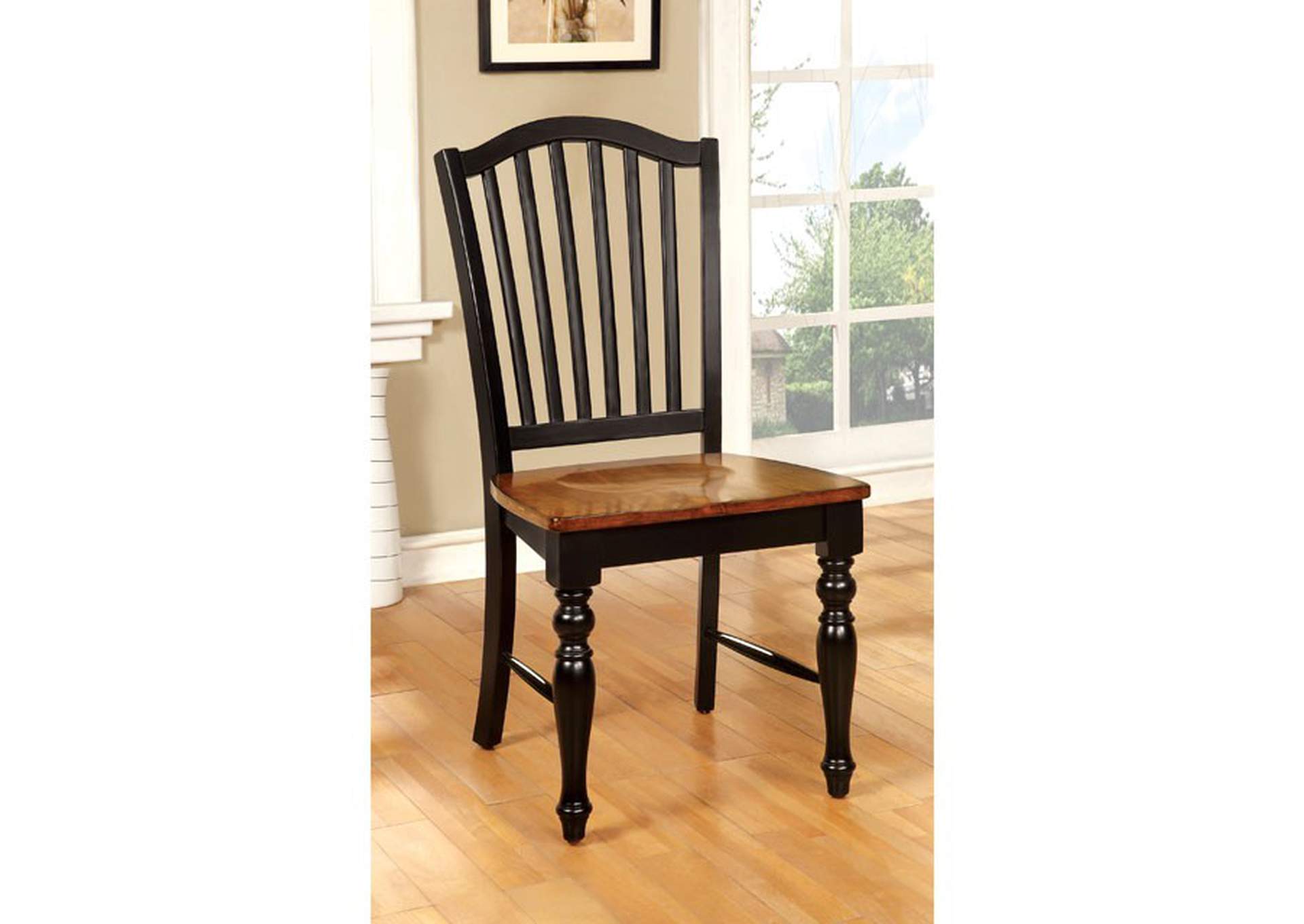 Mayville Side Chair (2/Box),Furniture of America