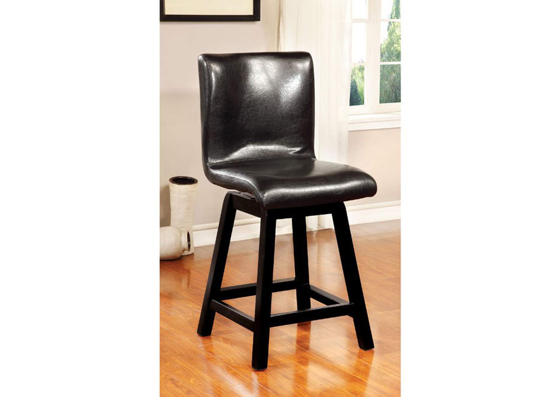 Hurley Counter Ht. Chair (2/Box),Furniture of America