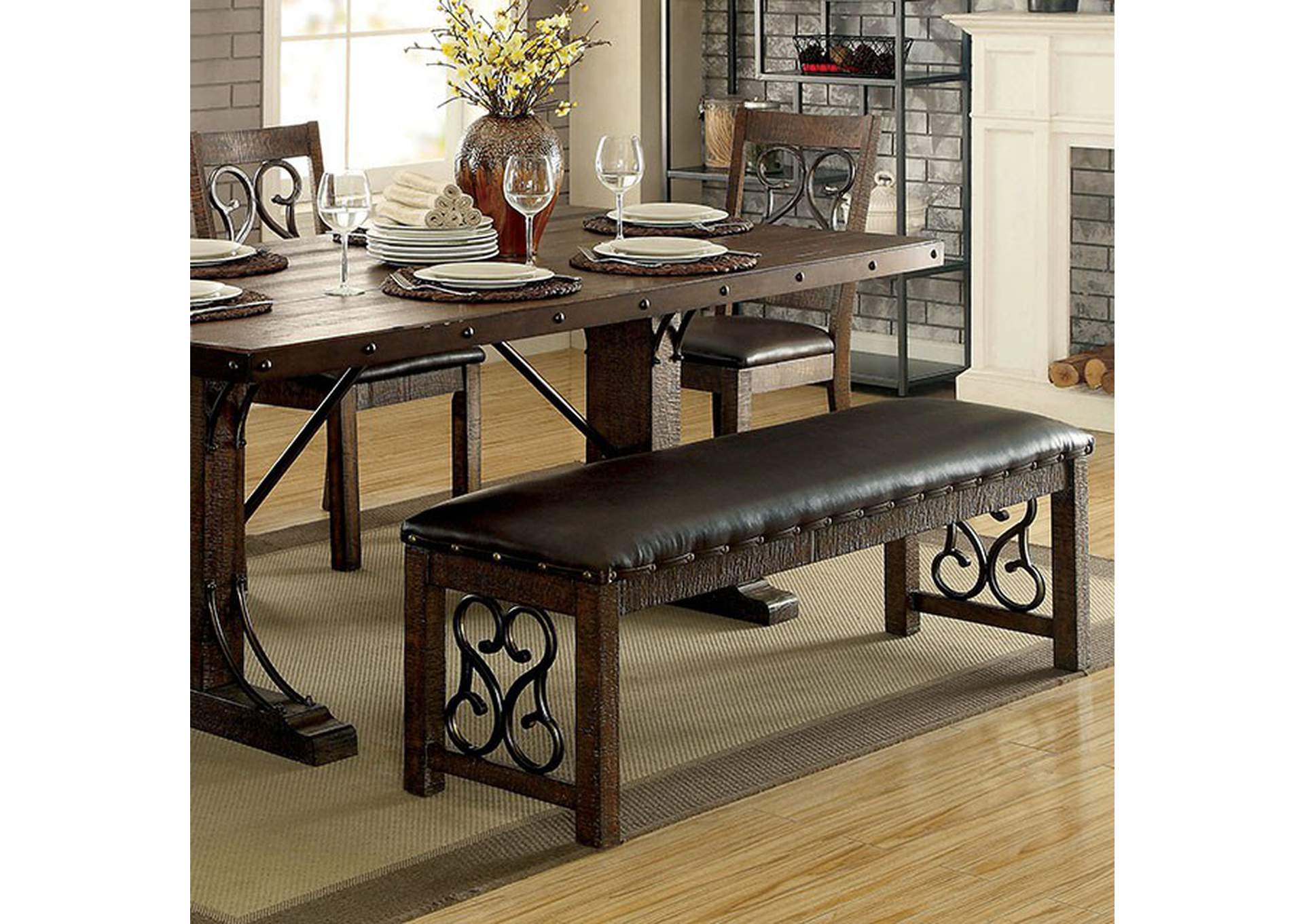 Paulina Dining Table,Furniture of America