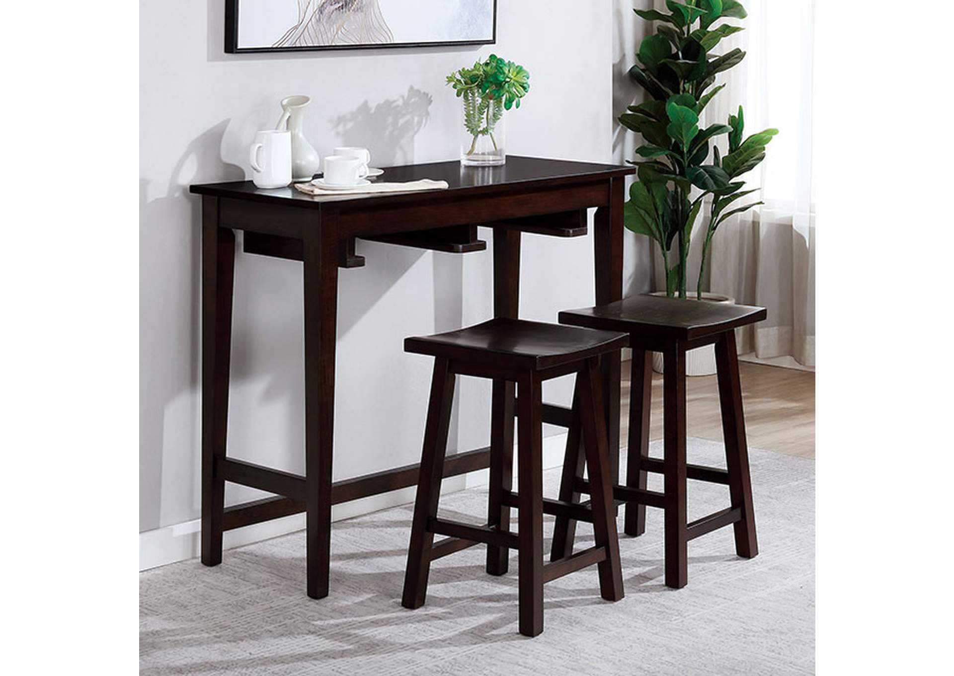 Elinor Bar Table Set,Furniture of America