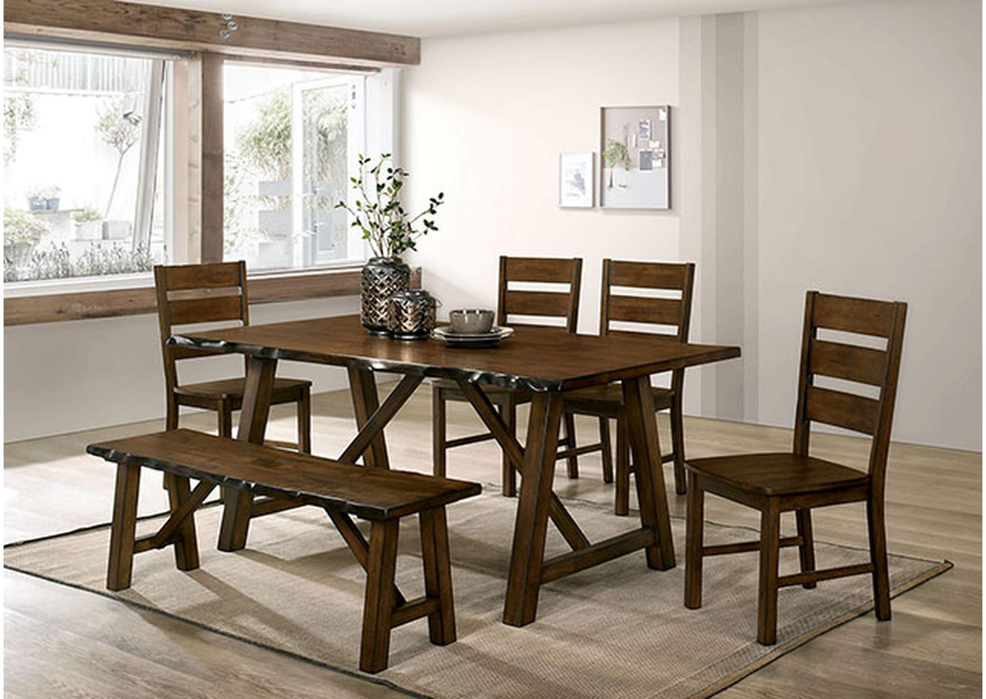 Mapleton Dining Table,Furniture of America