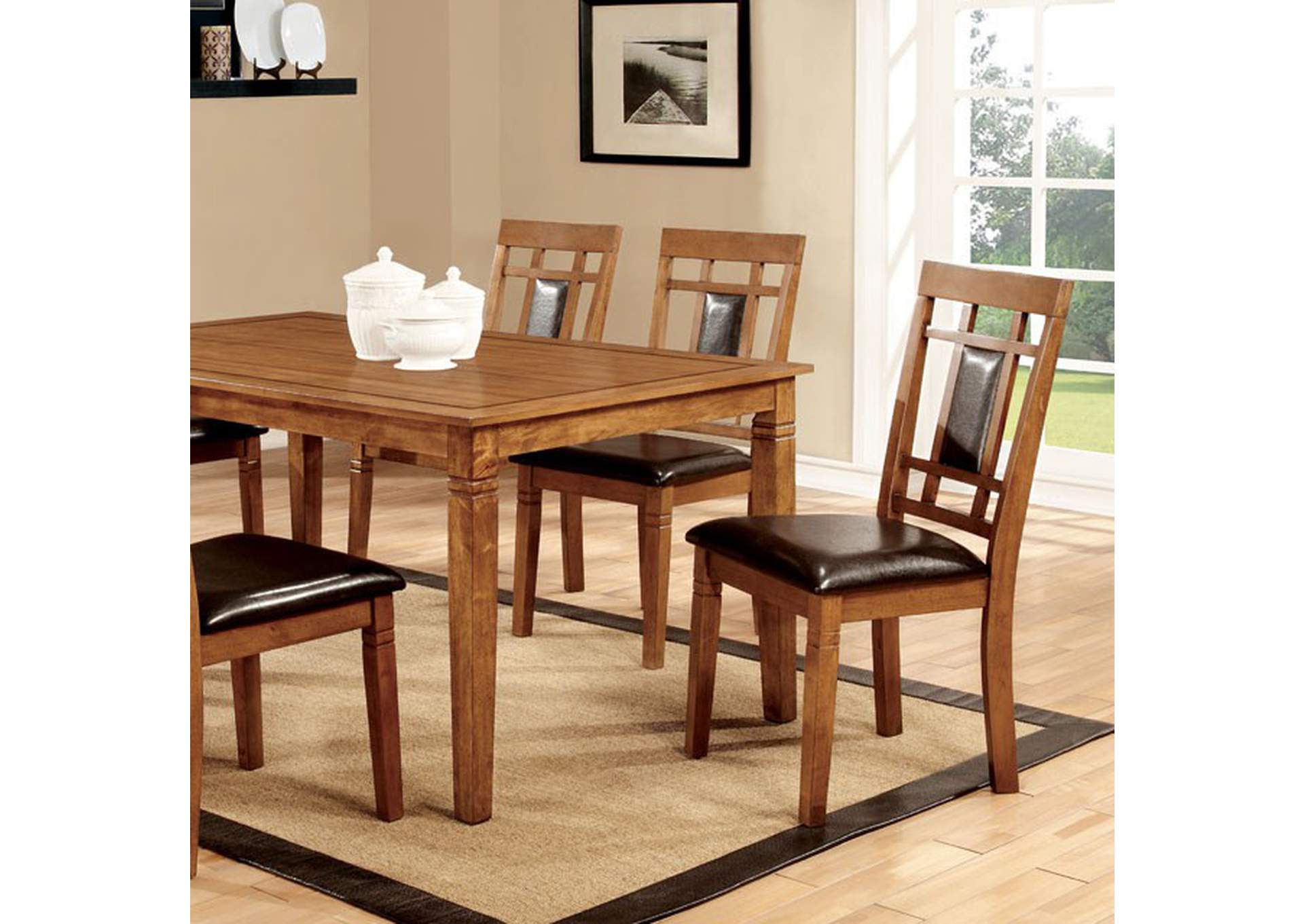 Freeman Dining Table Set,Furniture of America