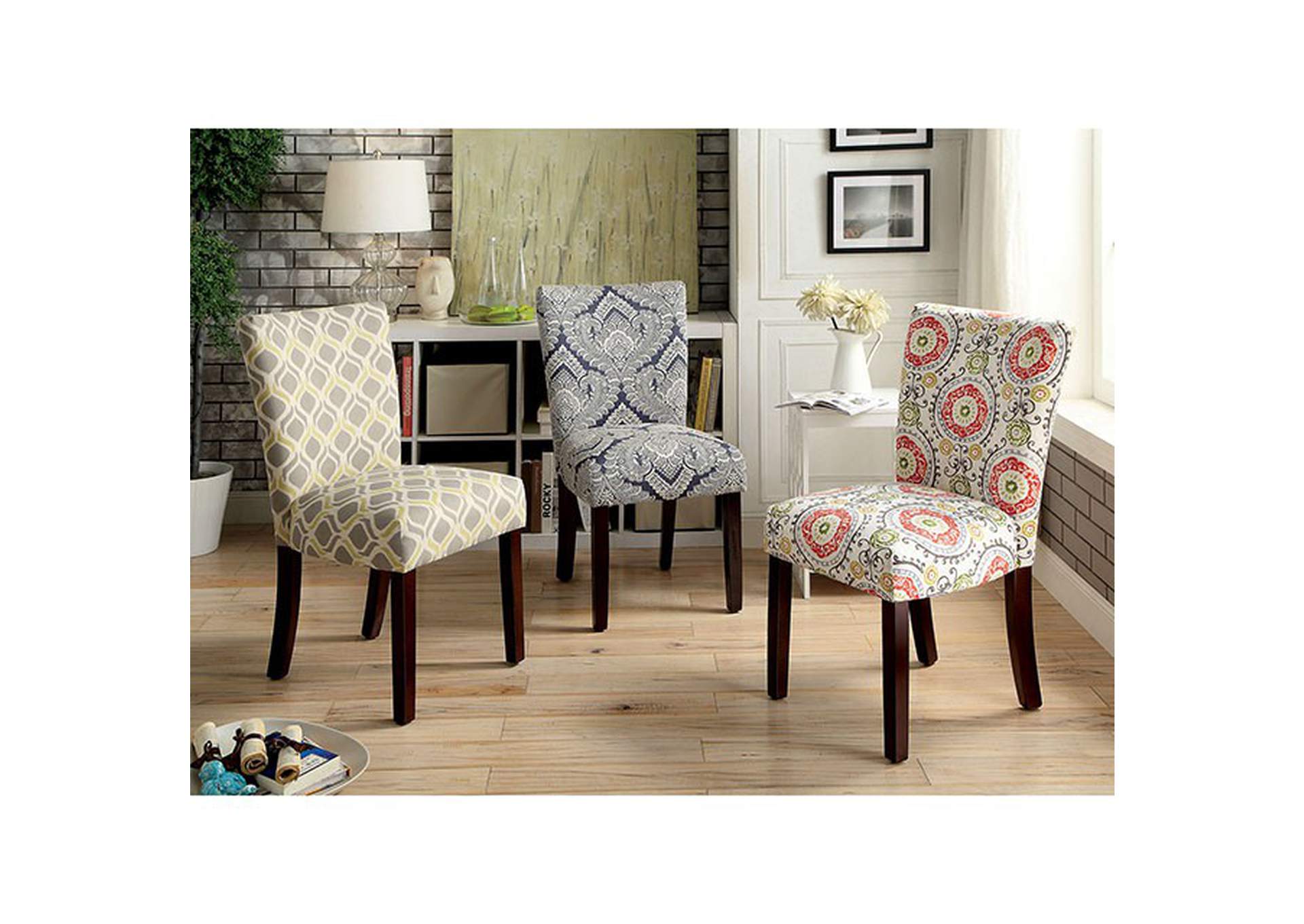 Prue Accent Chair (2/Box),Furniture of America