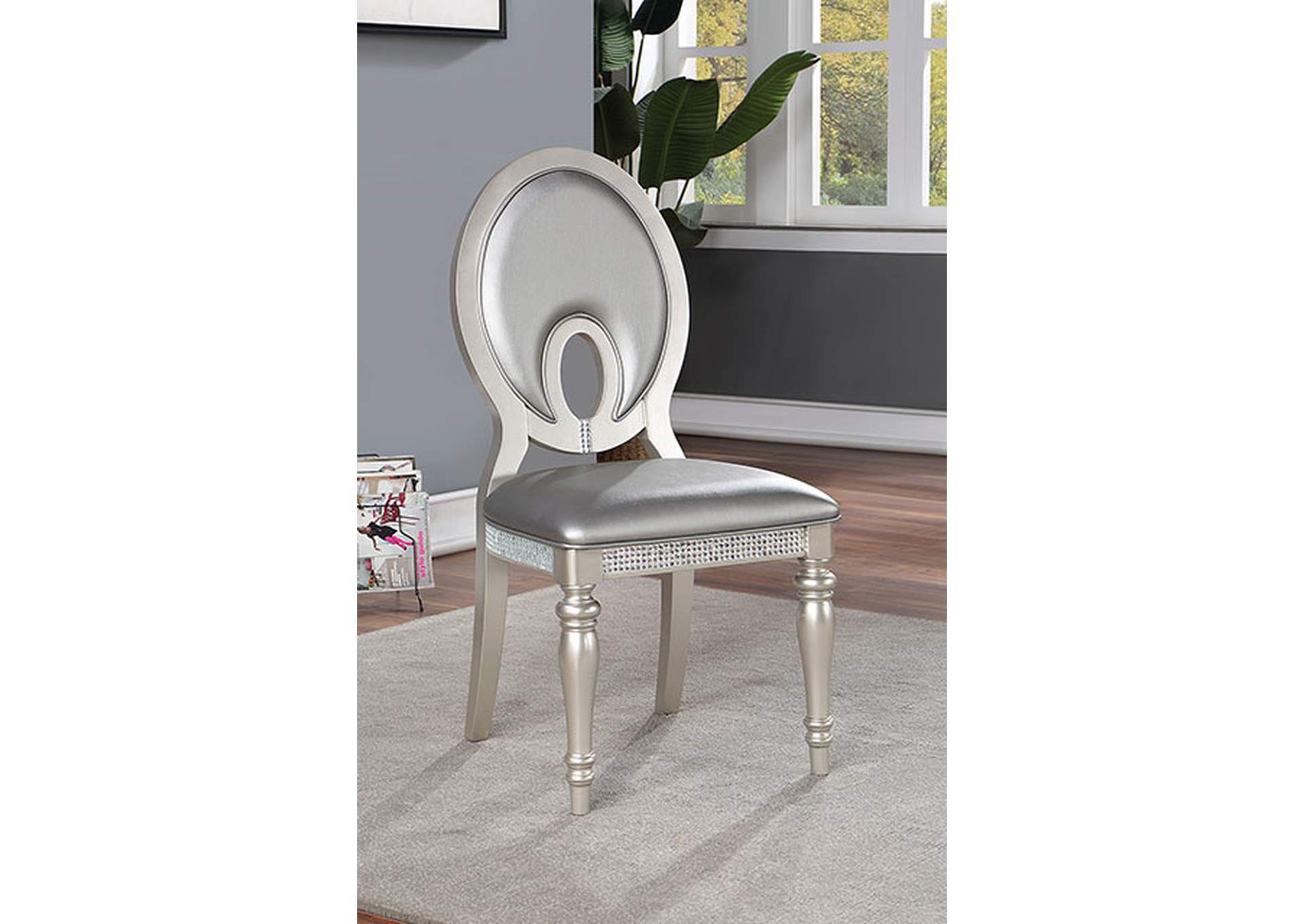 Cathalina Side Chair (2/Box),Furniture of America