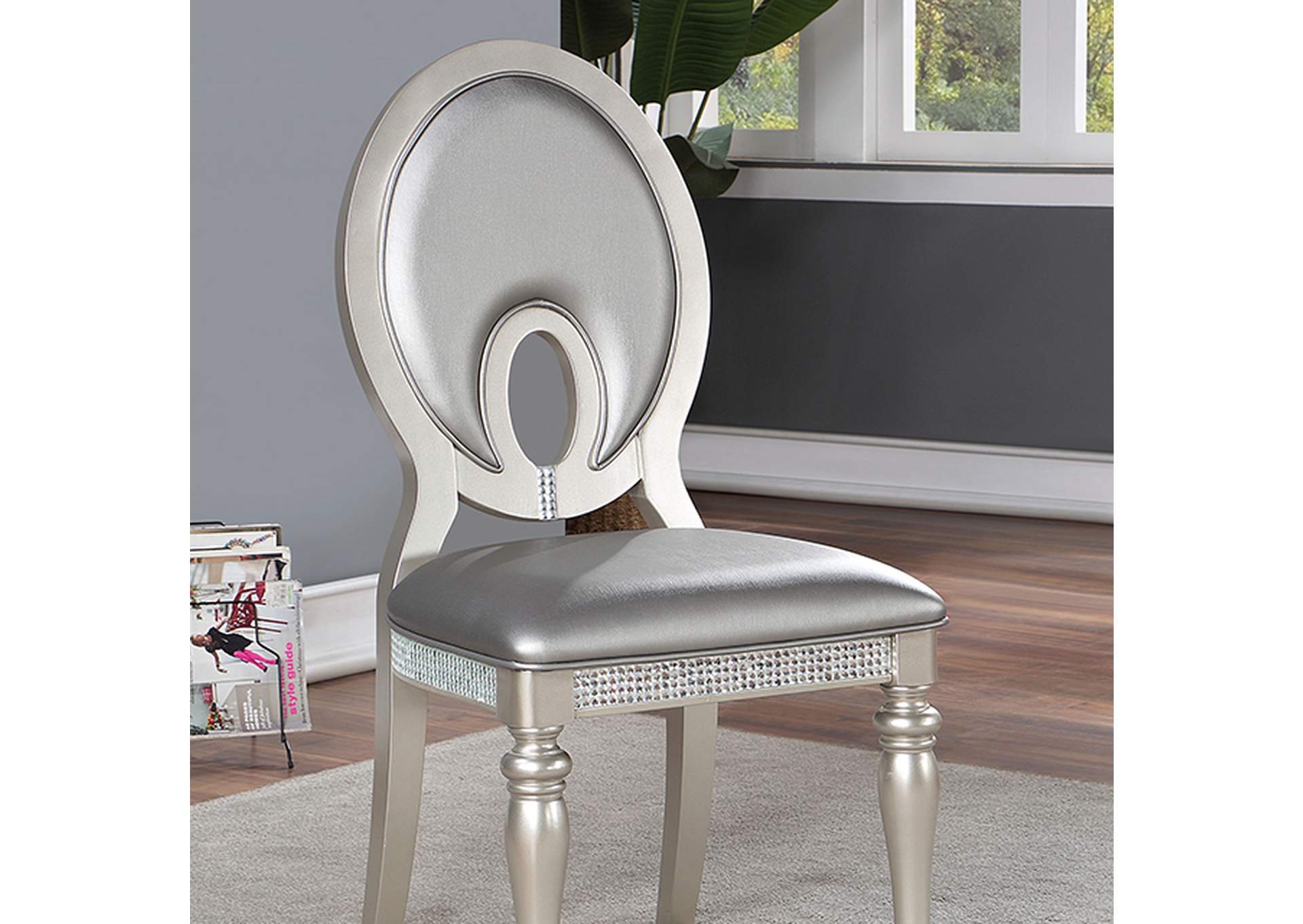 Cathalina Side Chair (2/Box),Furniture of America