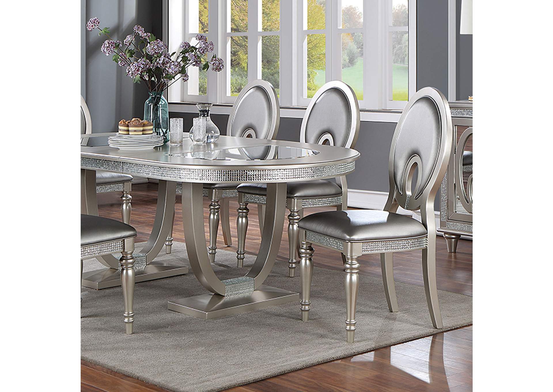 Cathalina Dining Table,Furniture of America