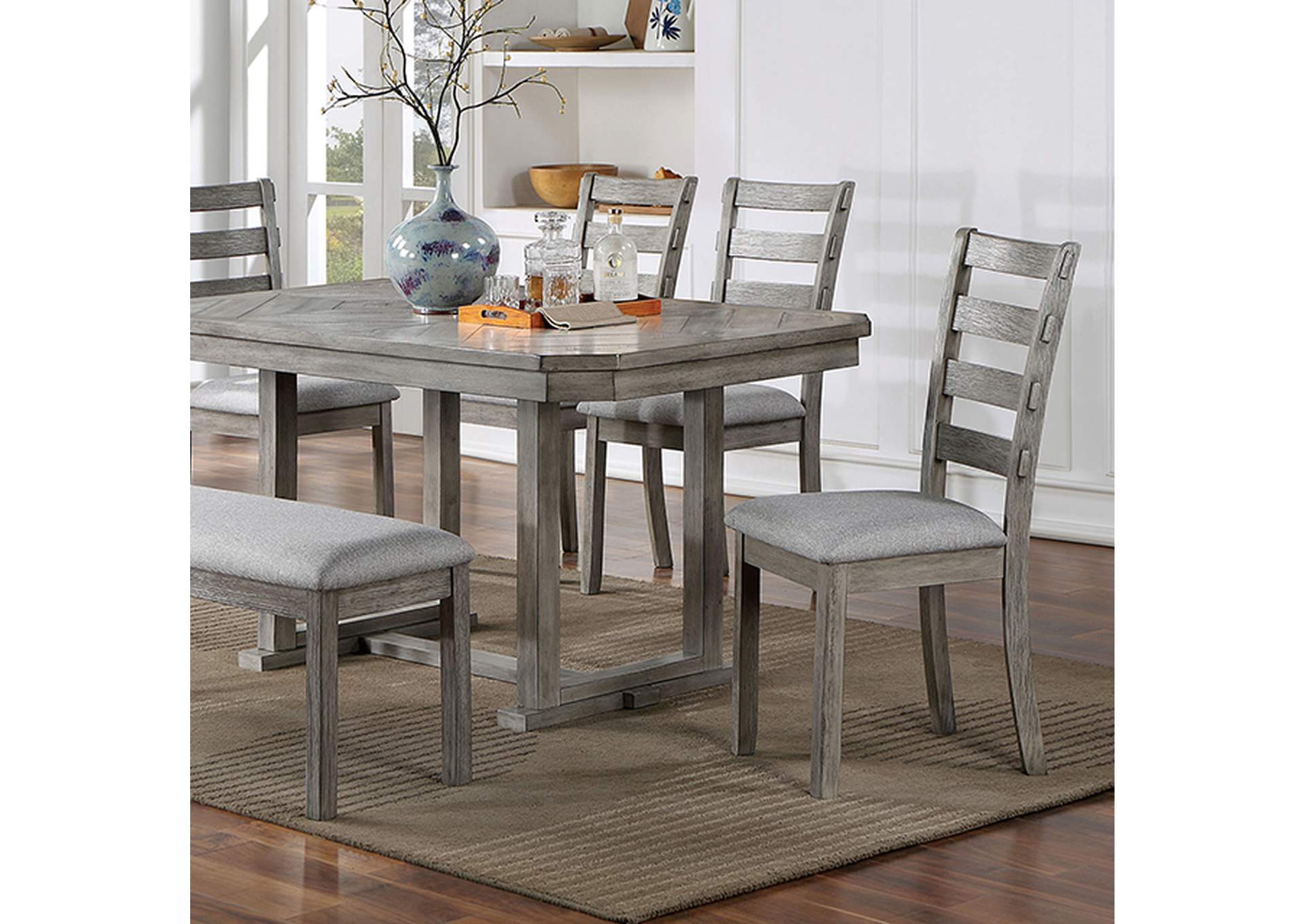 Laquila Dining Table,Furniture of America