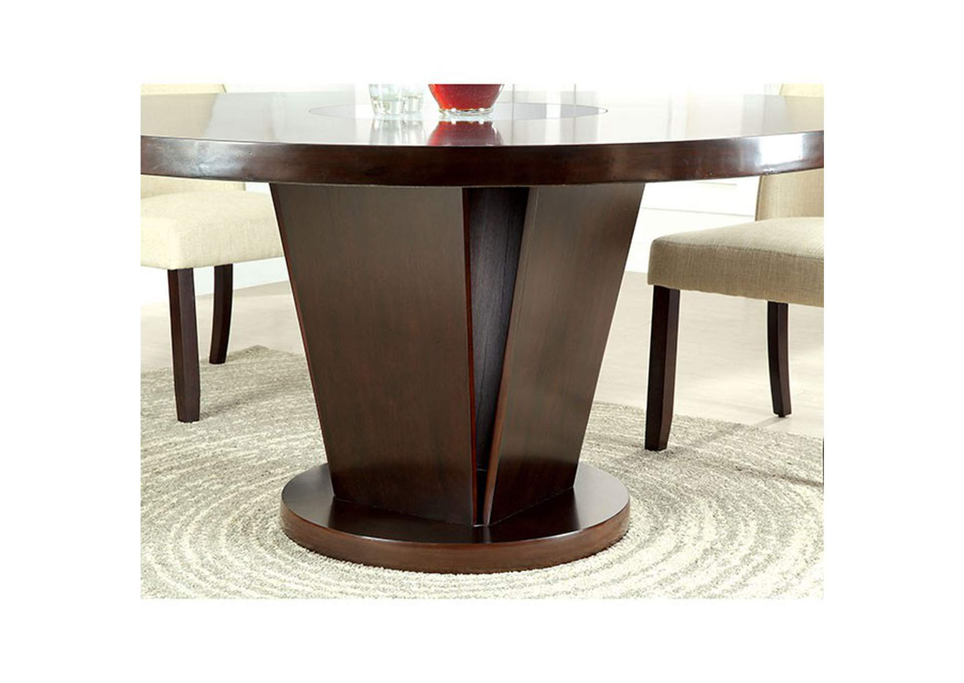 Cimma Round Dining Table,Furniture of America