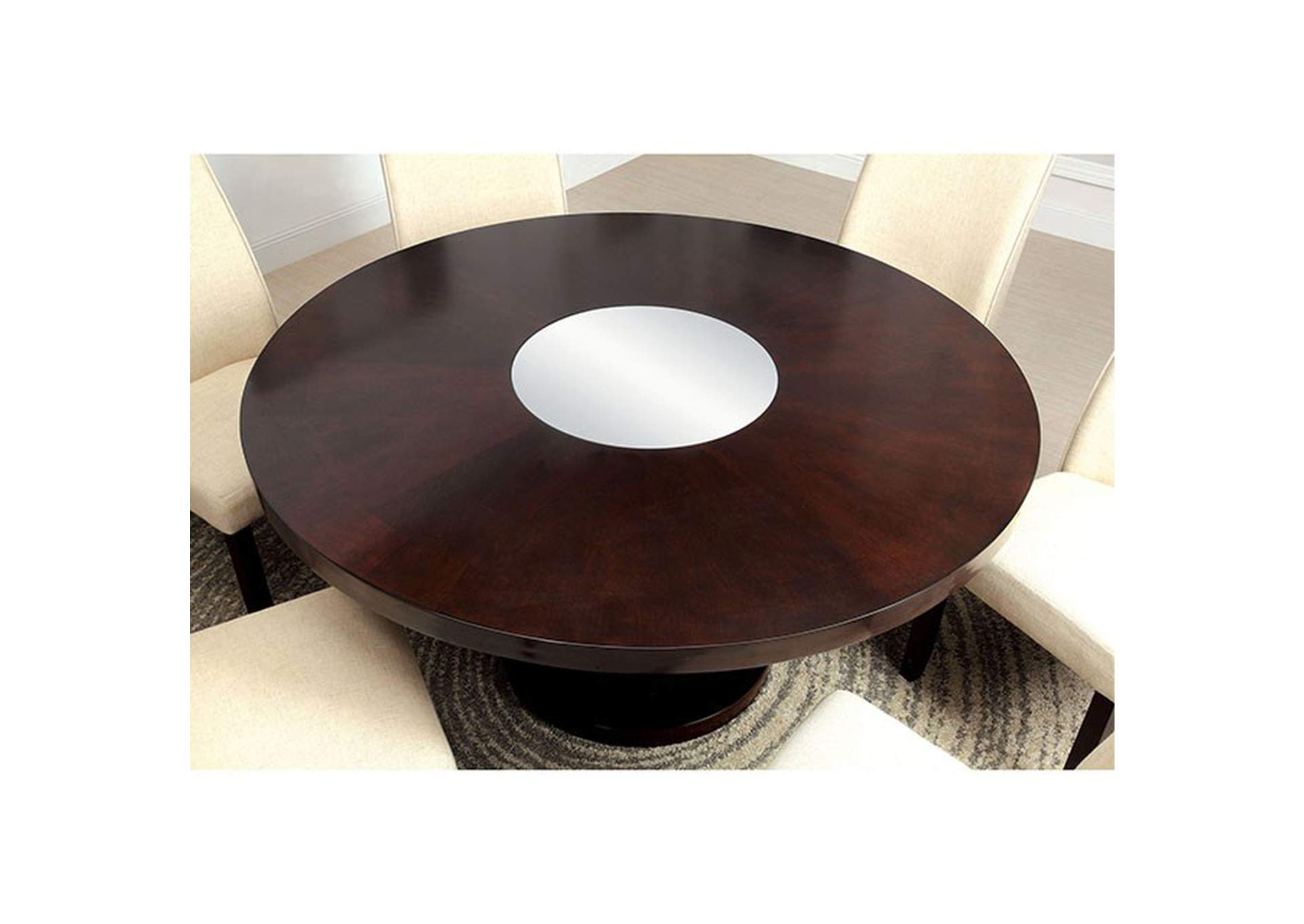 Cimma Round Dining Table,Furniture of America