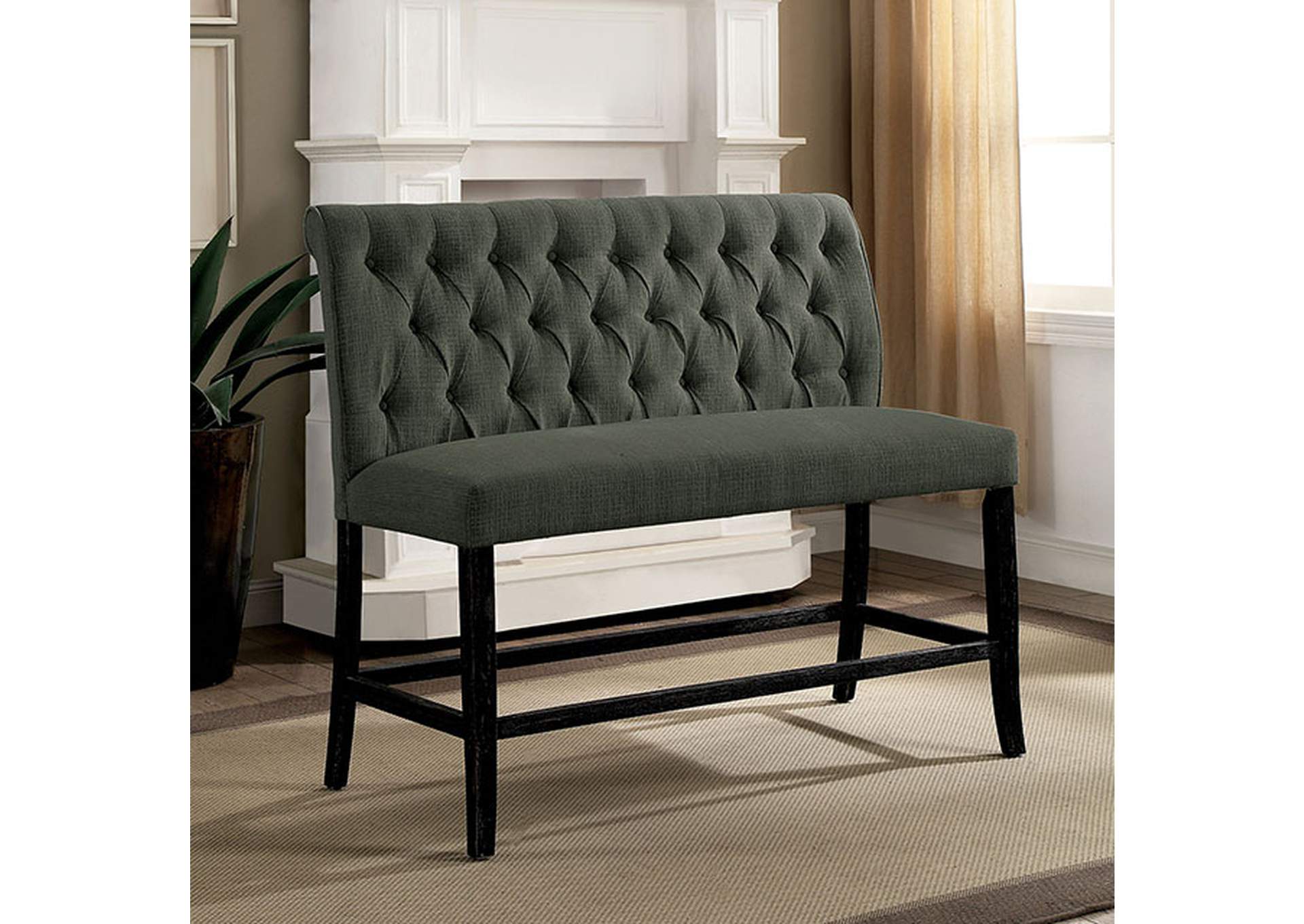 Izzy Counter Bench,Furniture of America