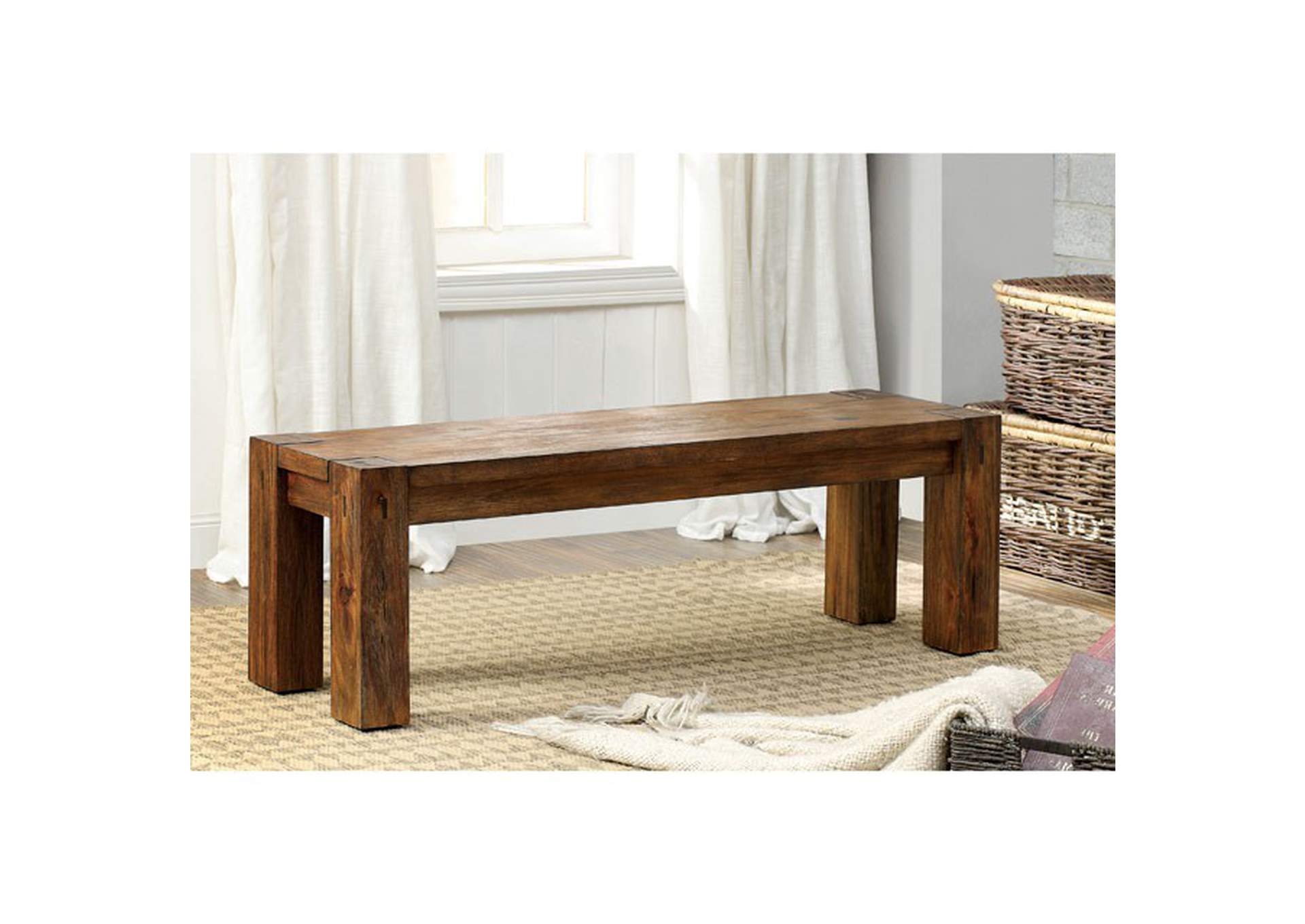 Frontier Bench,Furniture of America