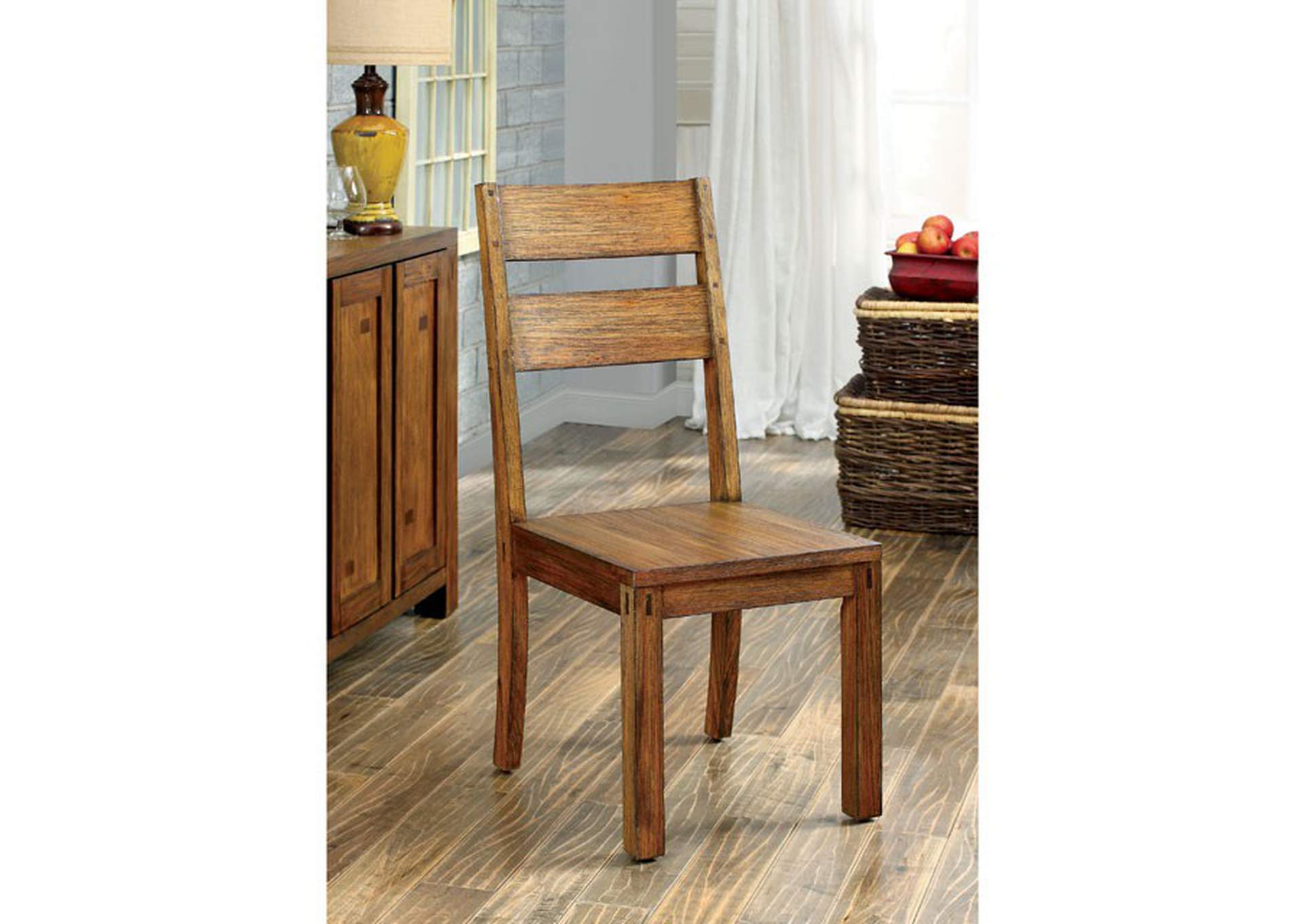 Frontier Side Chair (2/Box),Furniture of America