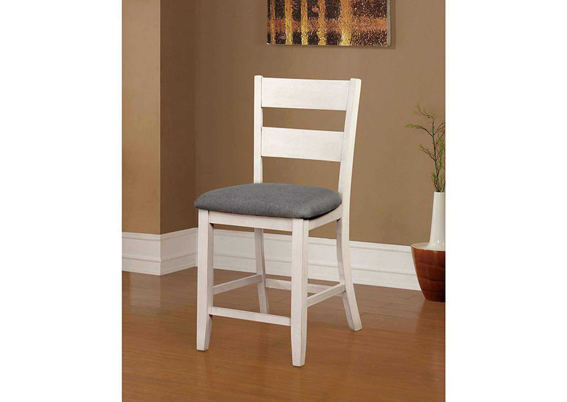 Anadia Counter Ht. Side Chair (2/Ctn),Furniture of America