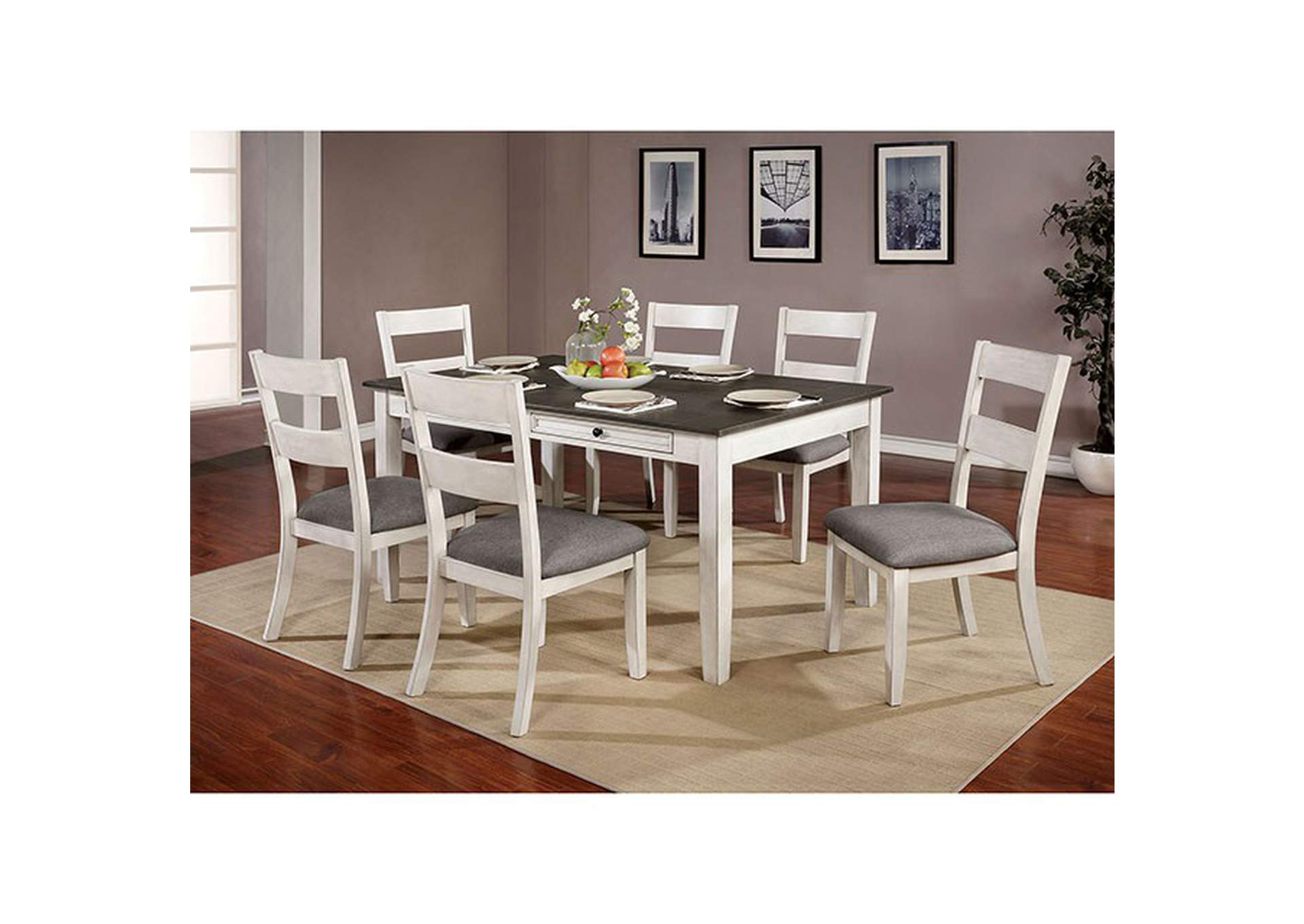 Anadia Dining Table,Furniture of America