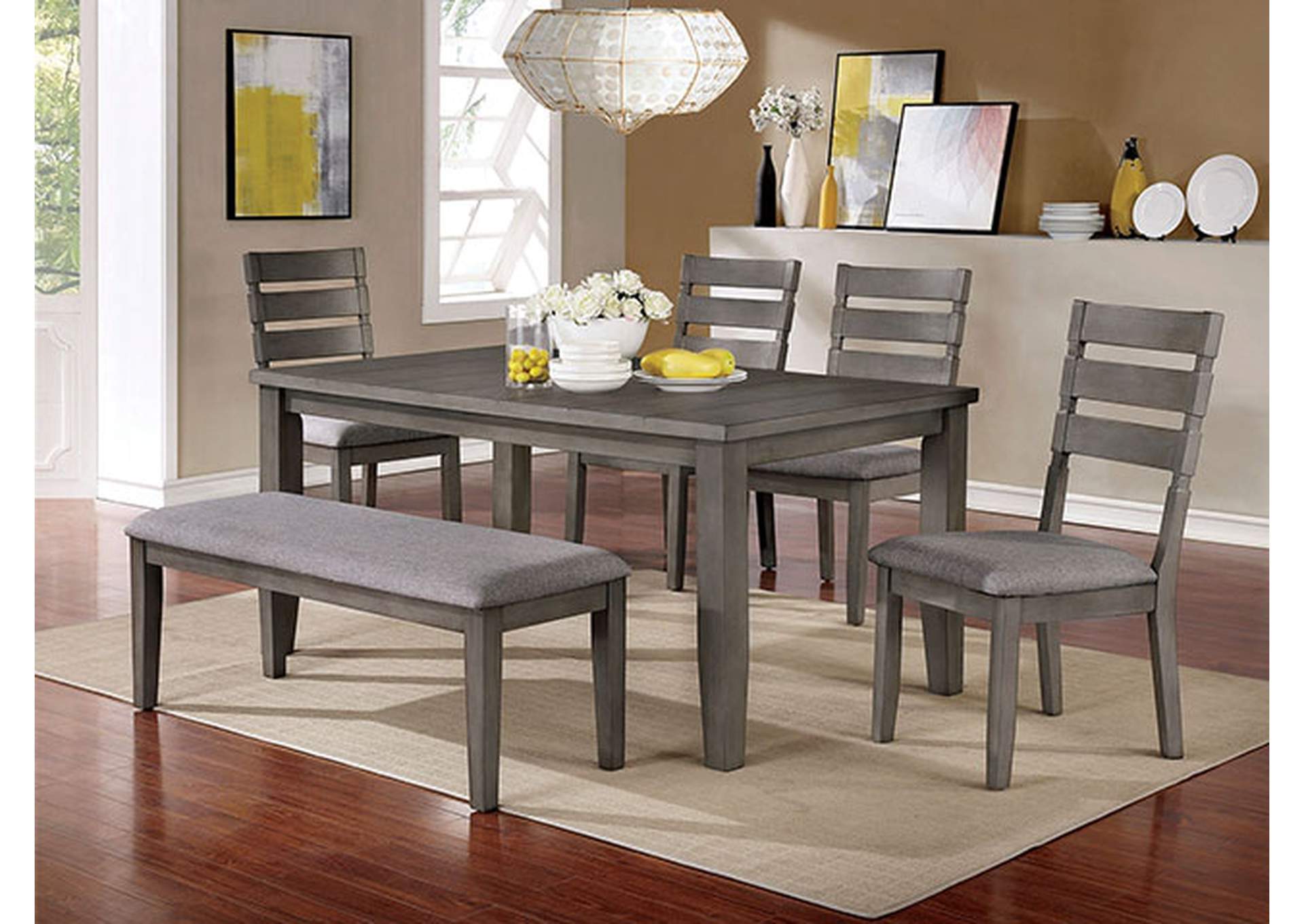 Viana Dining Table,Furniture of America