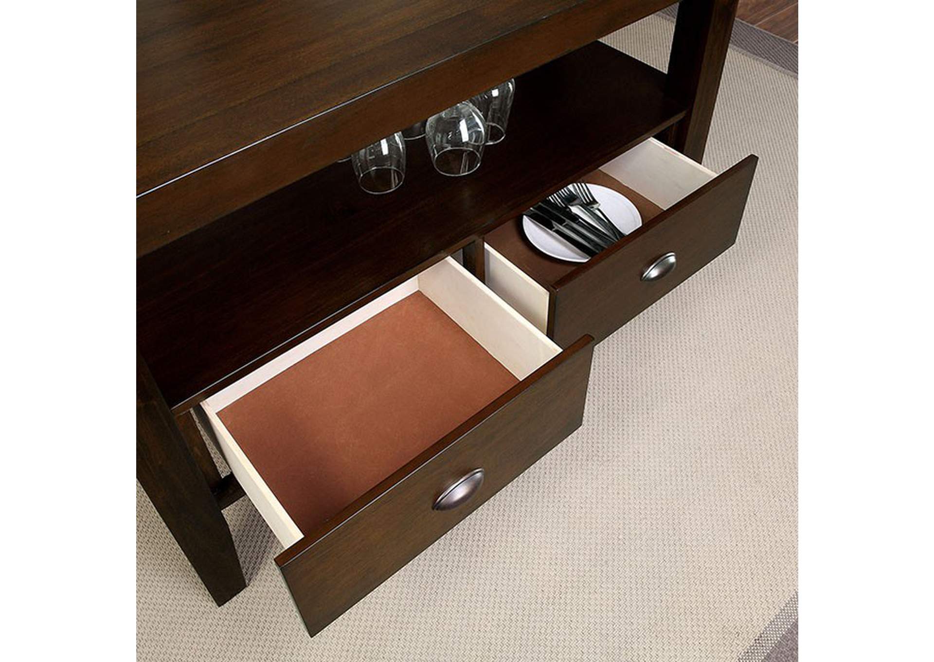 Lordello Counter Ht. Table,Furniture of America