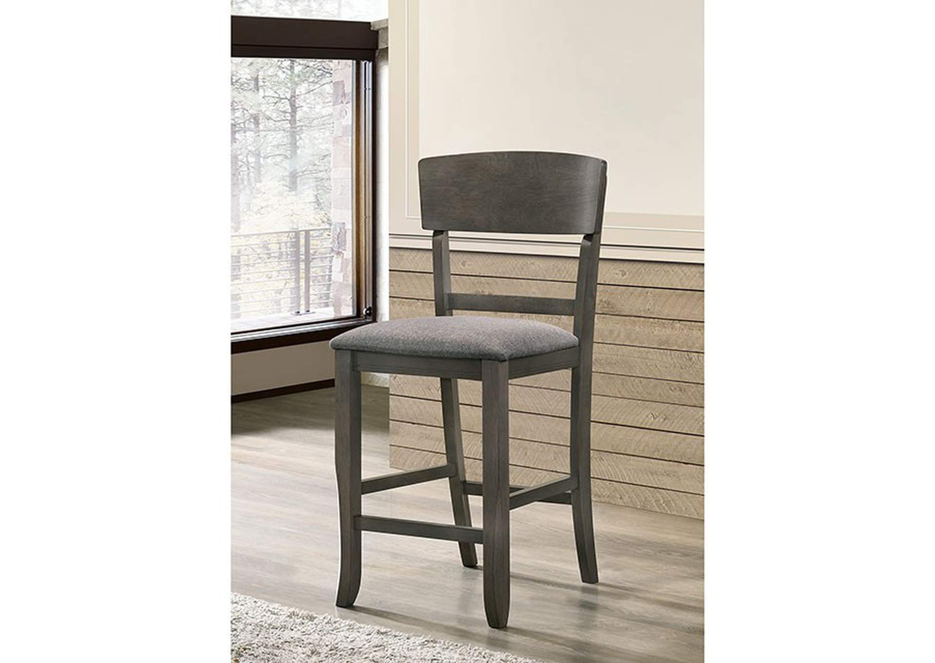 Stacie Counter Ht. Chair (2/Ctn),Furniture of America