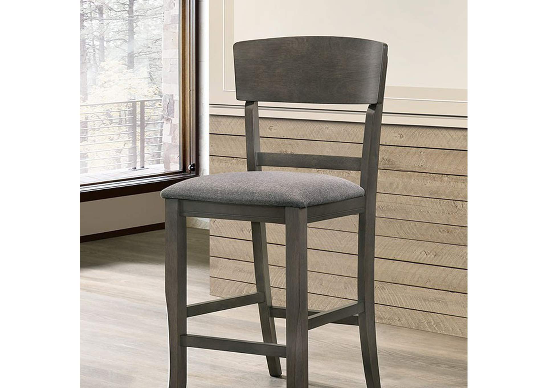 Stacie Counter Ht. Chair (2/Ctn),Furniture of America