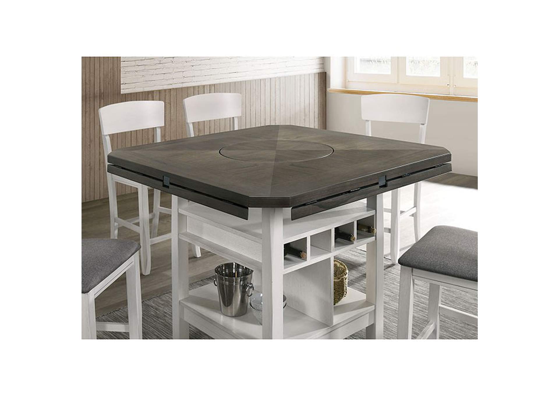 Stacie Counter Ht. Table,Furniture of America