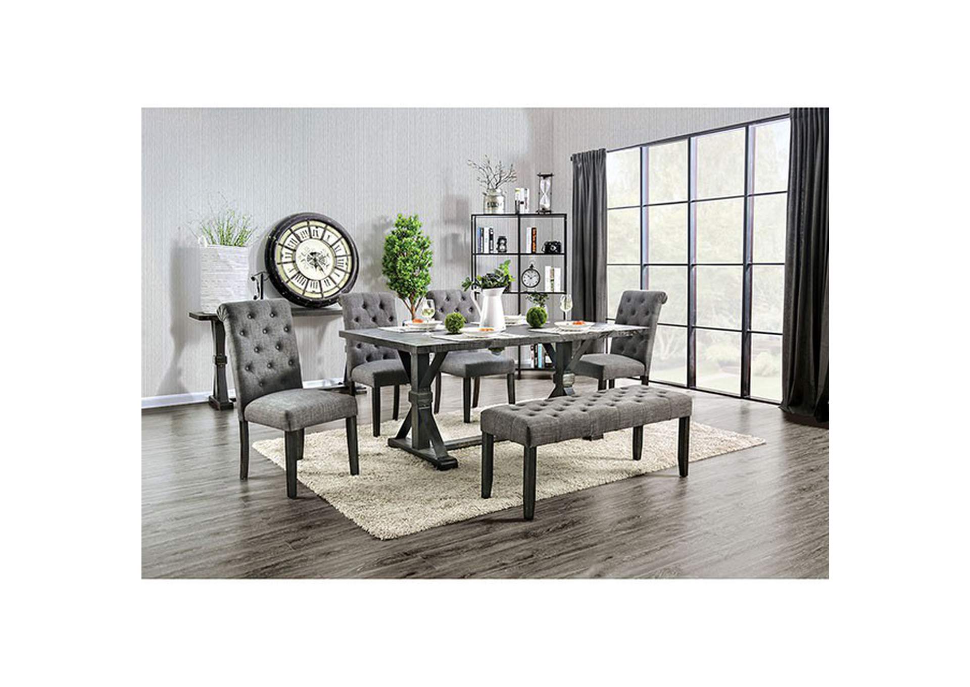 Alfred Dining Table,Furniture of America