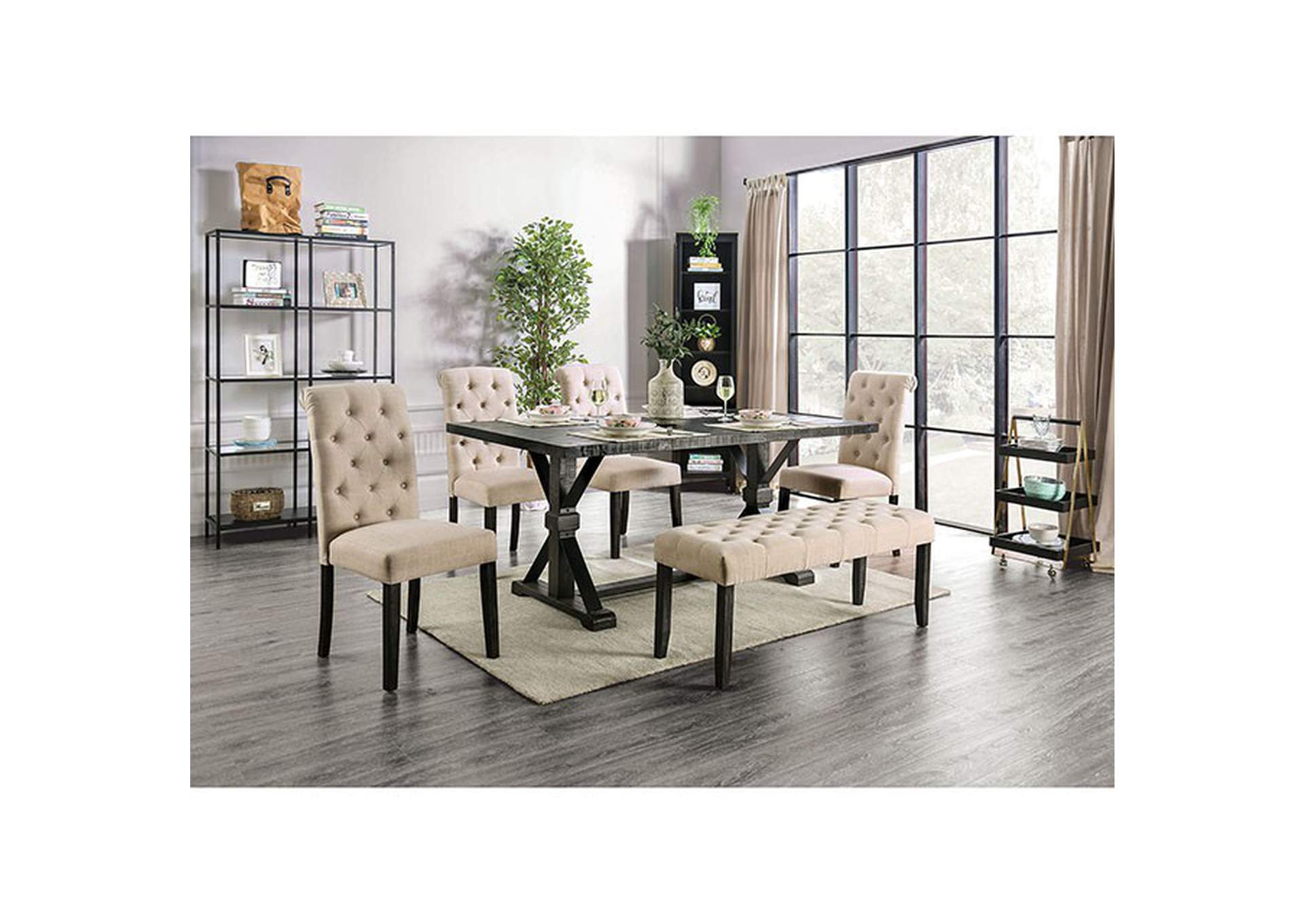 Alfred Dining Table,Furniture of America