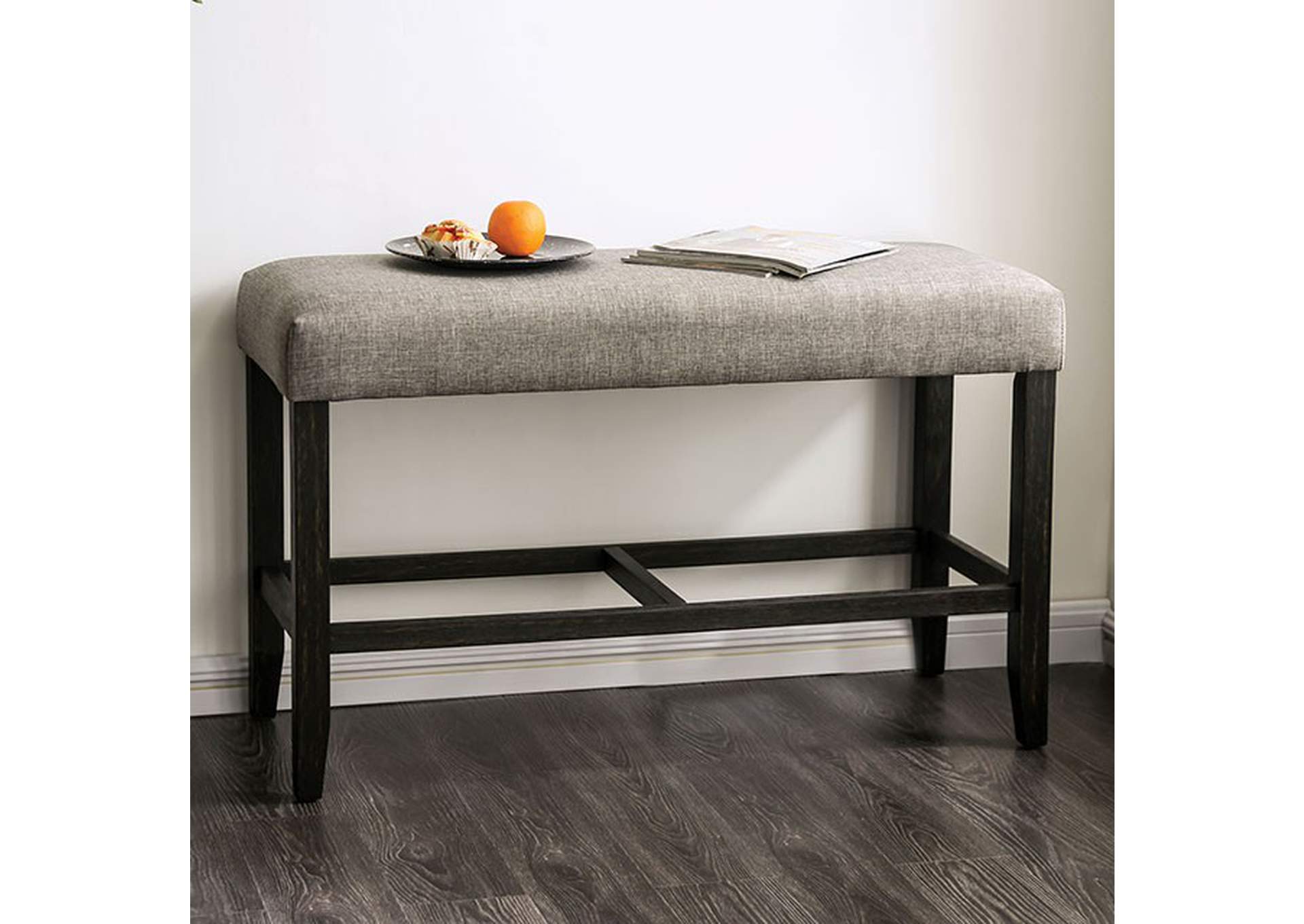 Brule Counter Ht. Bench,Furniture of America