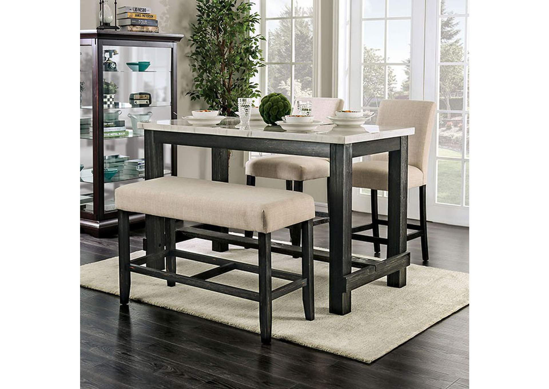 Brule Counter Ht. Table,Furniture of America