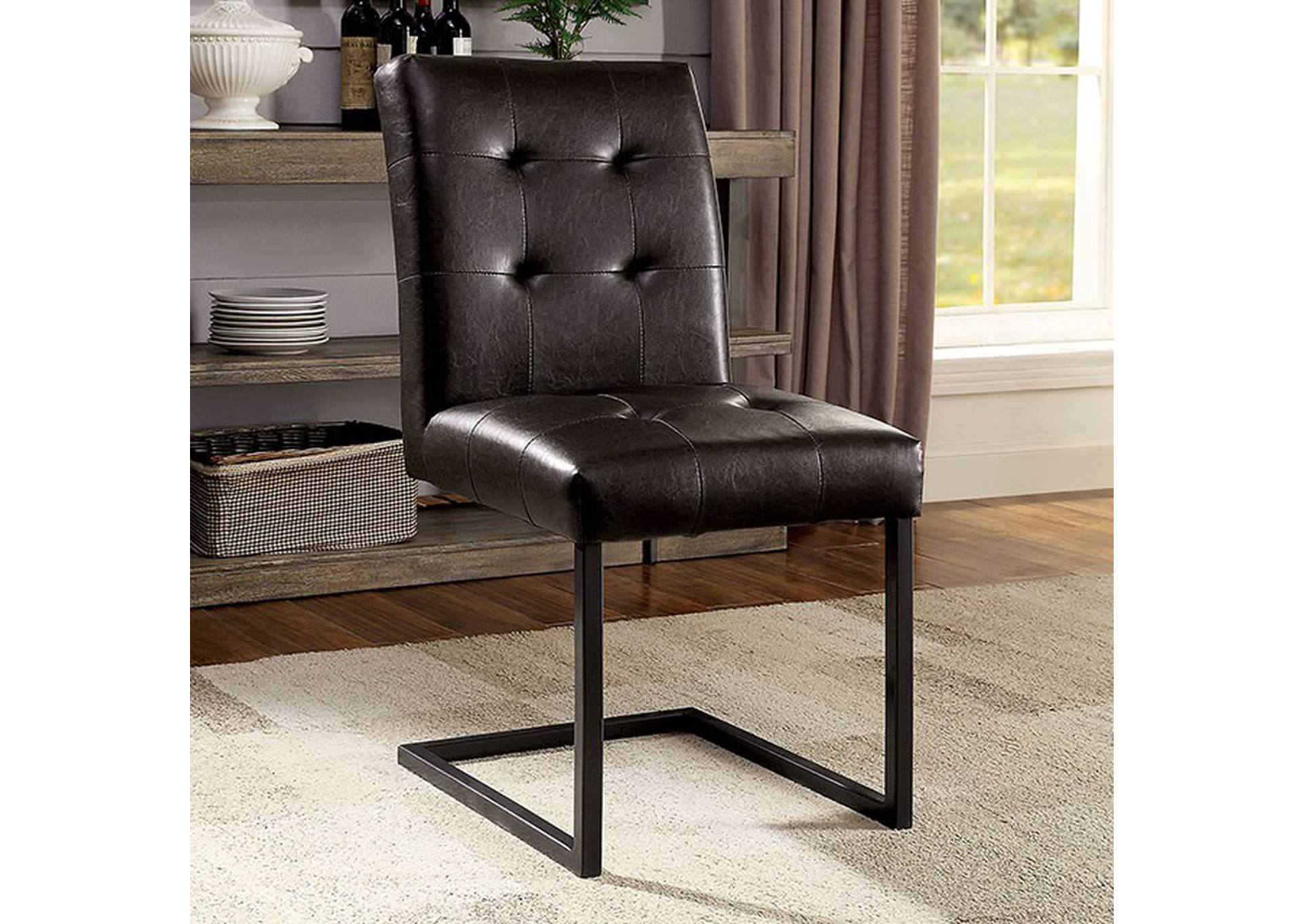 Pisek Side Chair (2/Ctn),Furniture of America