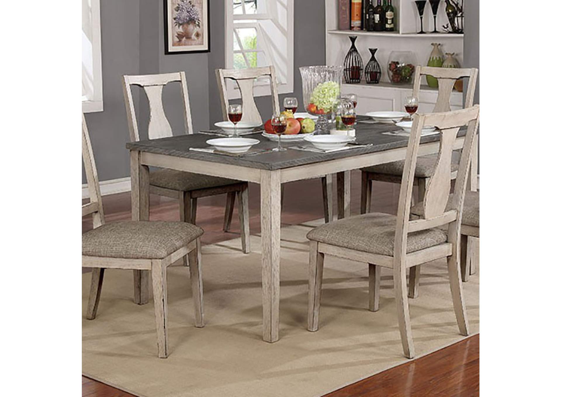 Ann Dining Table Set,Furniture of America