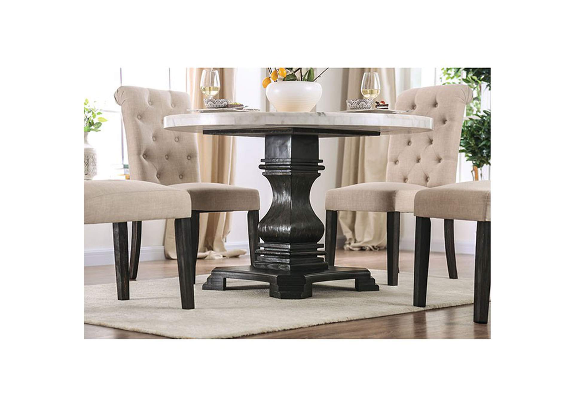 Elfredo Round Table,Furniture of America