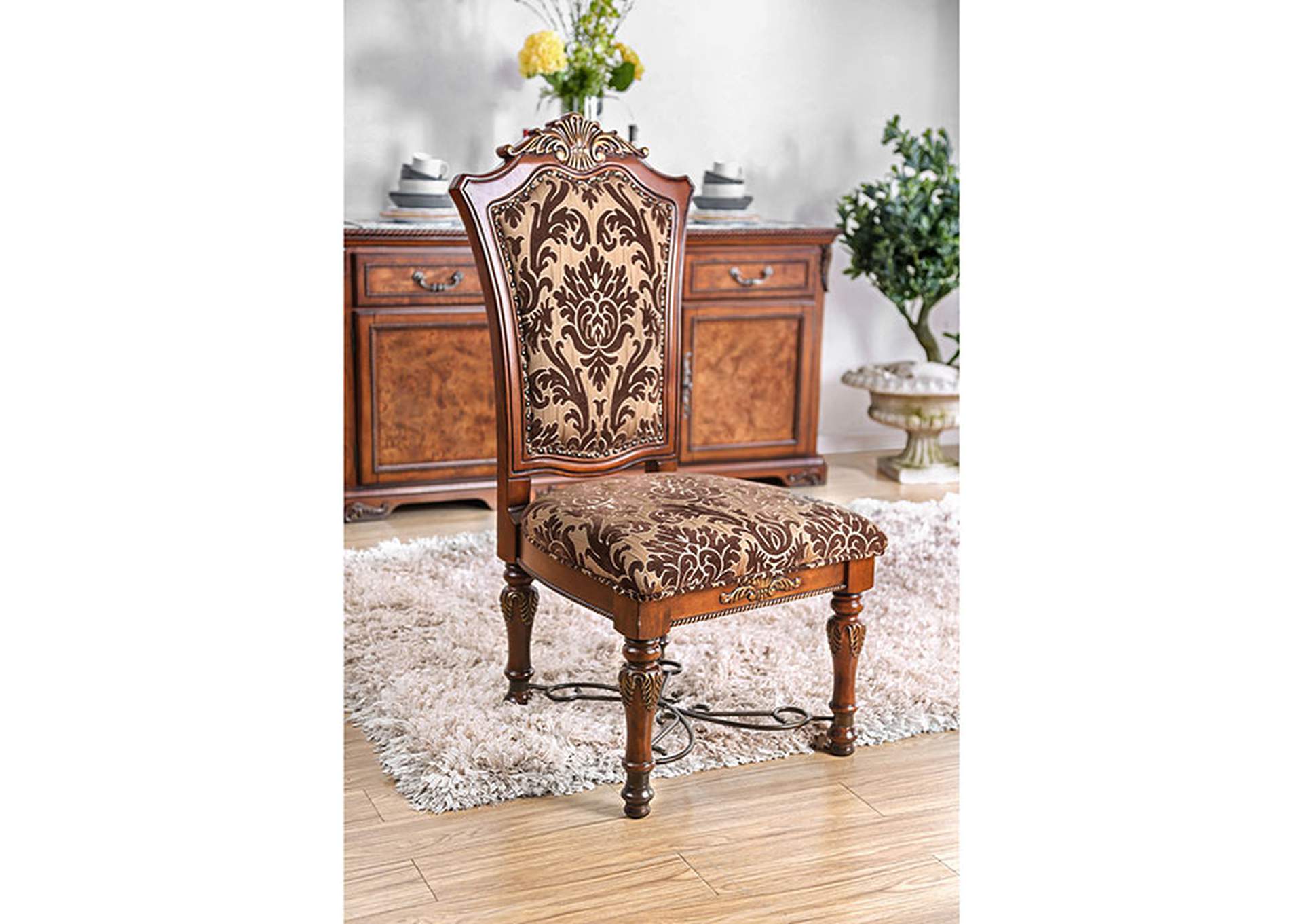 Lucie Side Chair (2/Ctn),Furniture of America