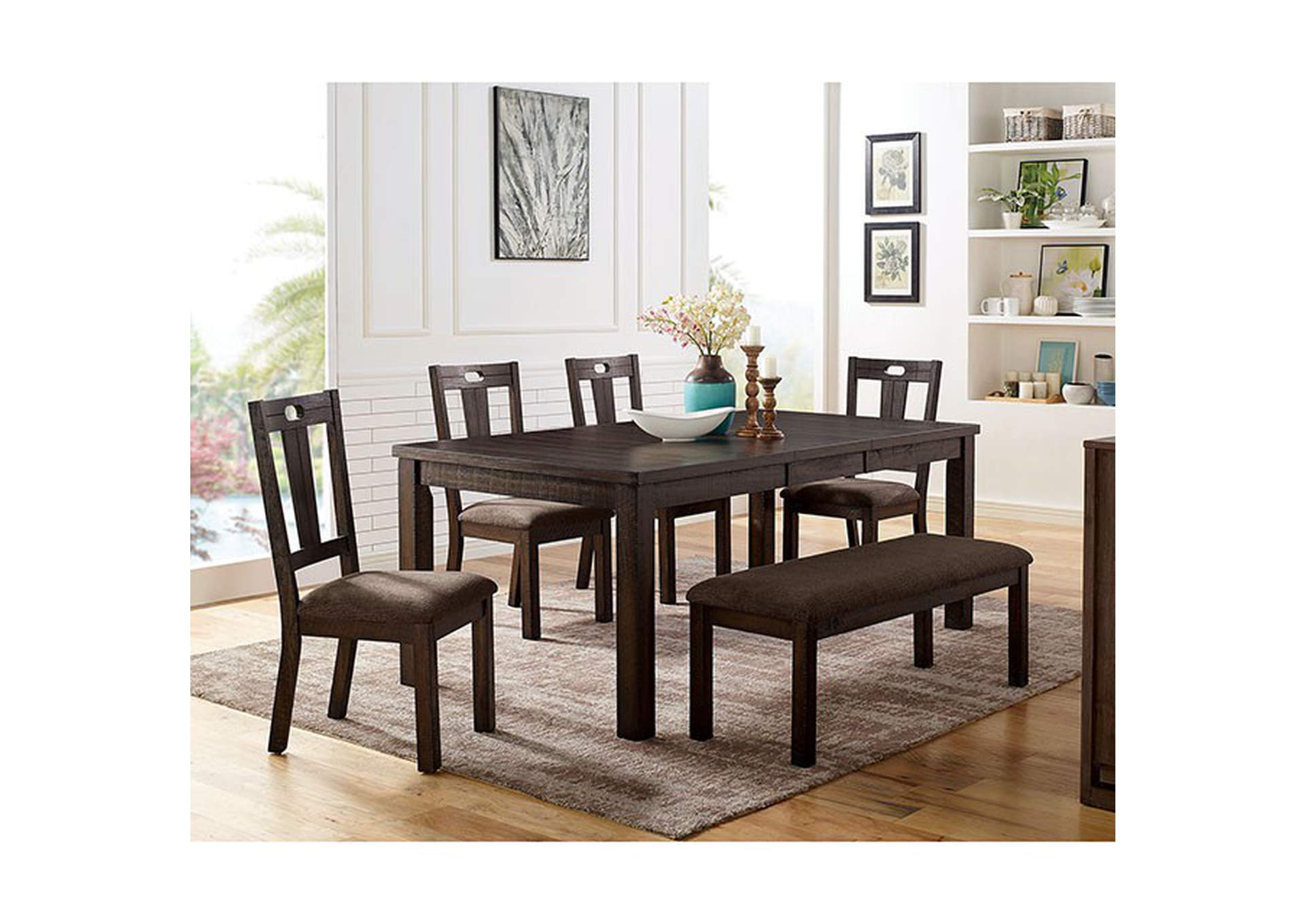 Burton Dining Table,Furniture of America