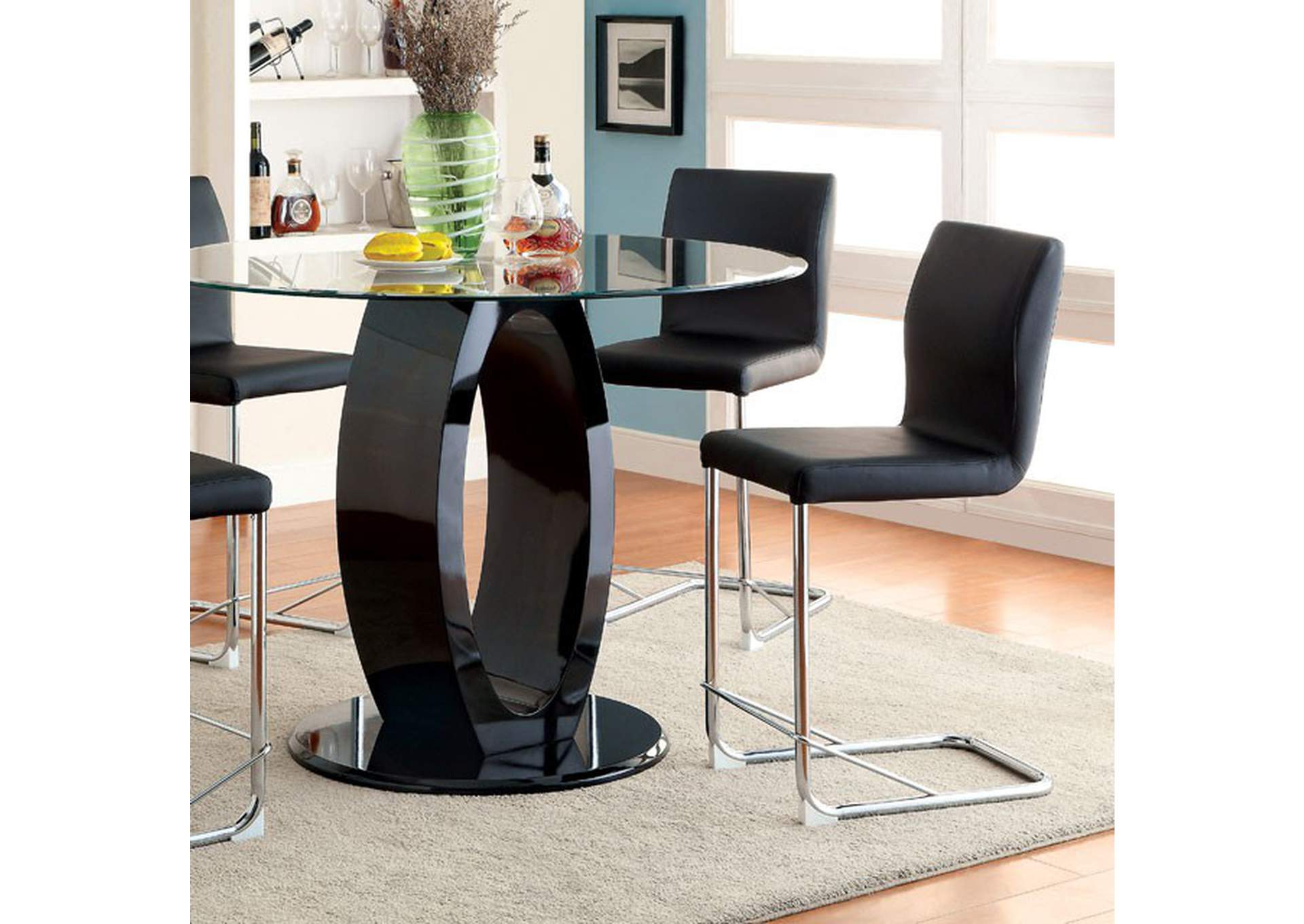 Lodia Round Counter Ht. Table,Furniture of America