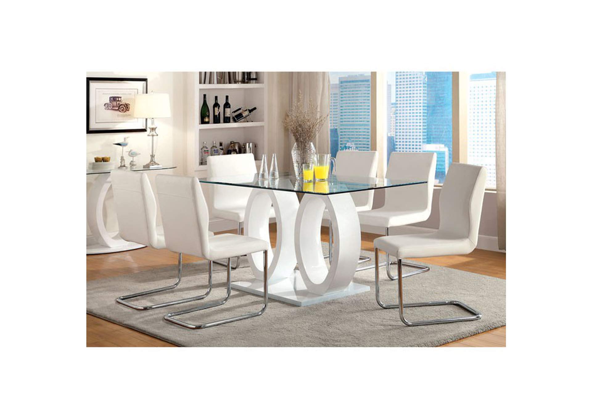 Lodia Dining Table,Furniture of America