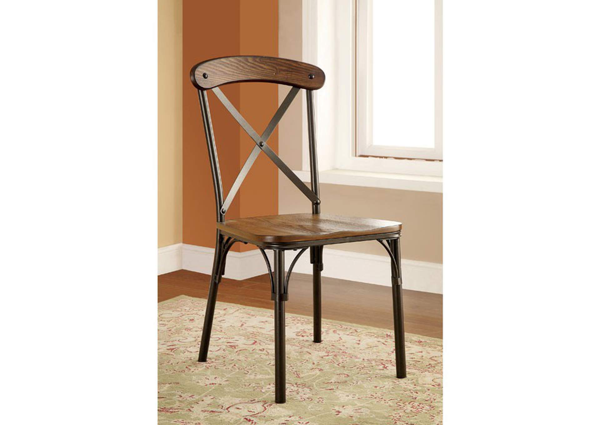 Crosby Side Chair (2/Box),Furniture of America