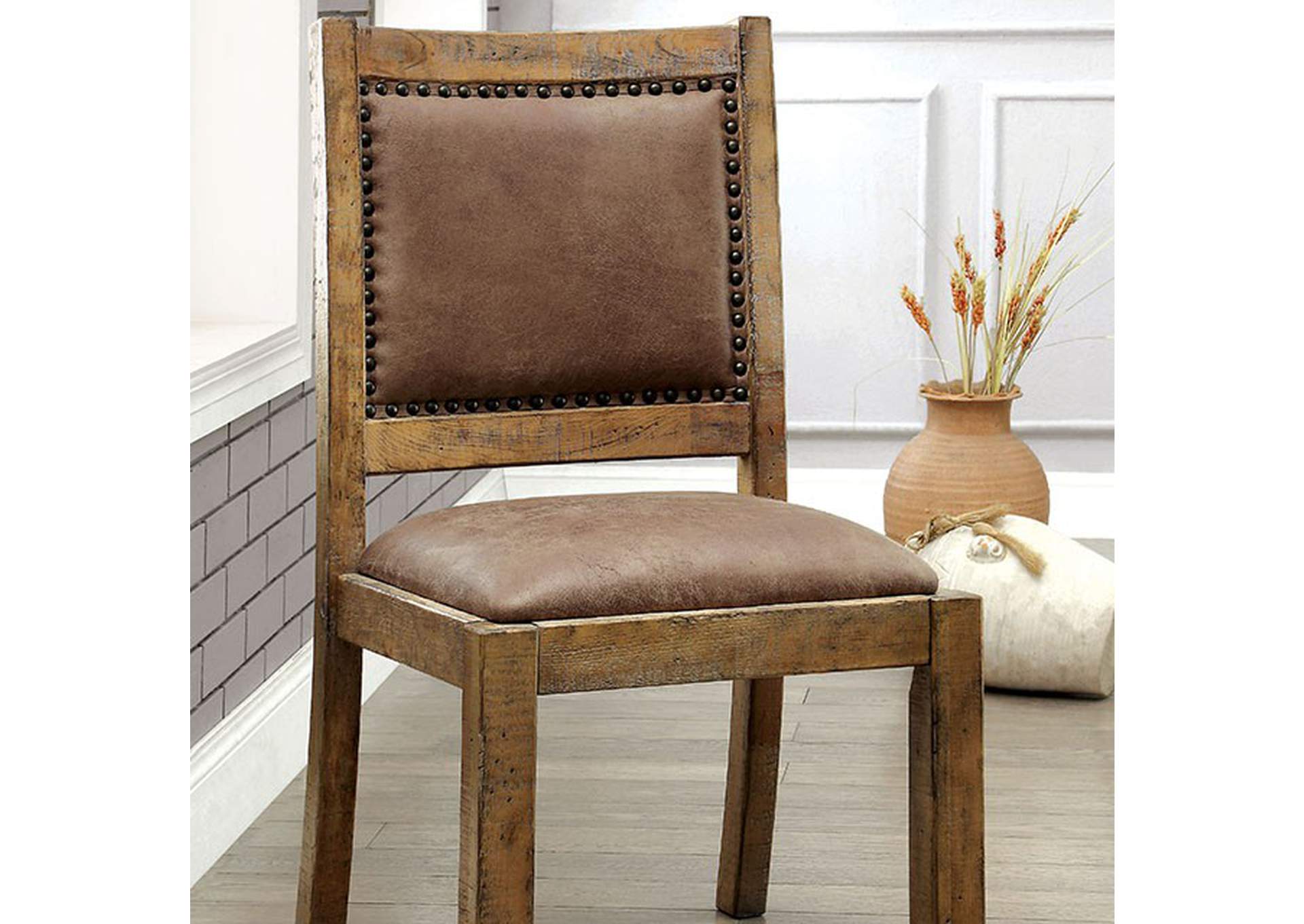 Gianna Side Chair (2/Box),Furniture of America