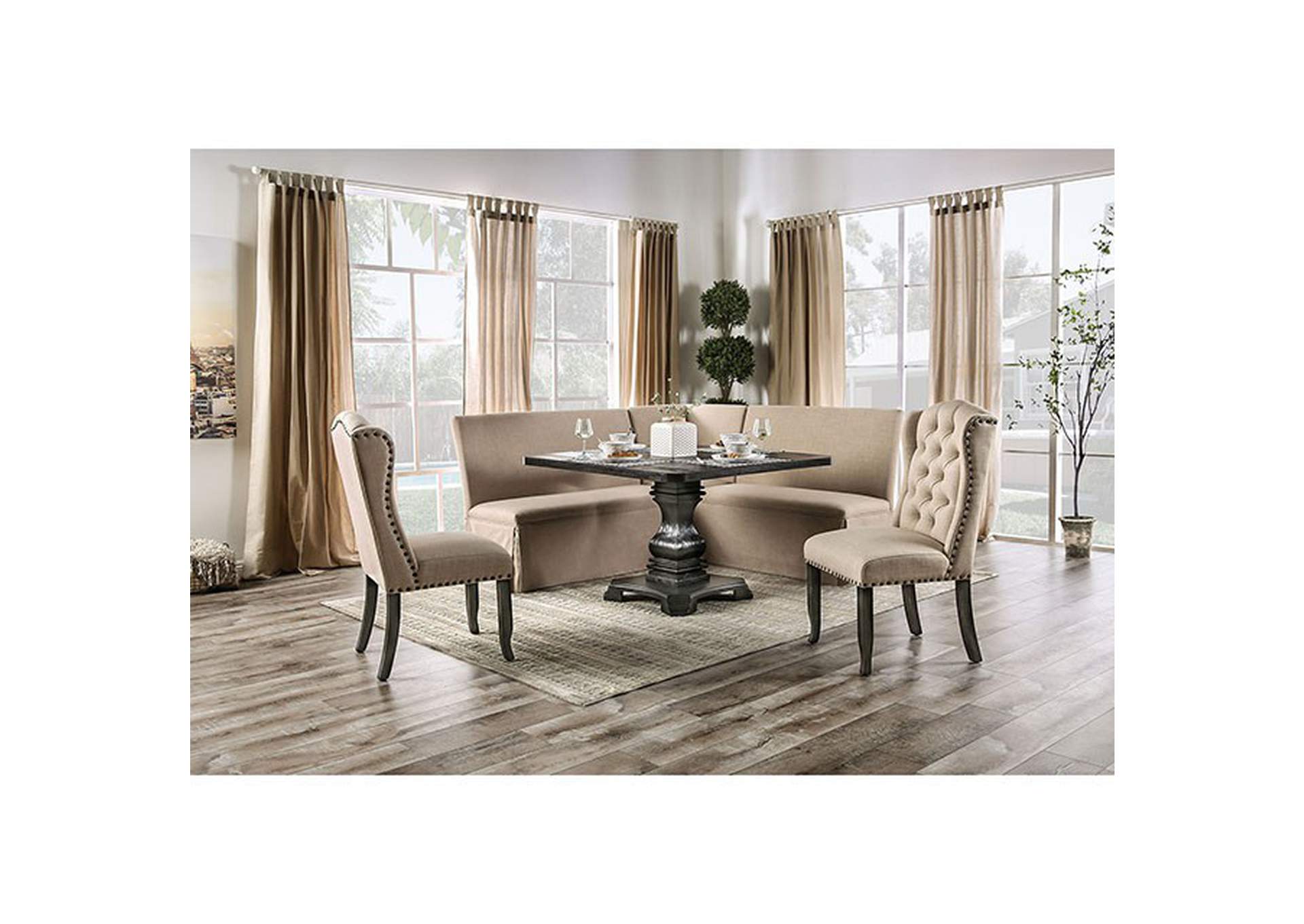 Nerissa Square Dining Table,Furniture of America