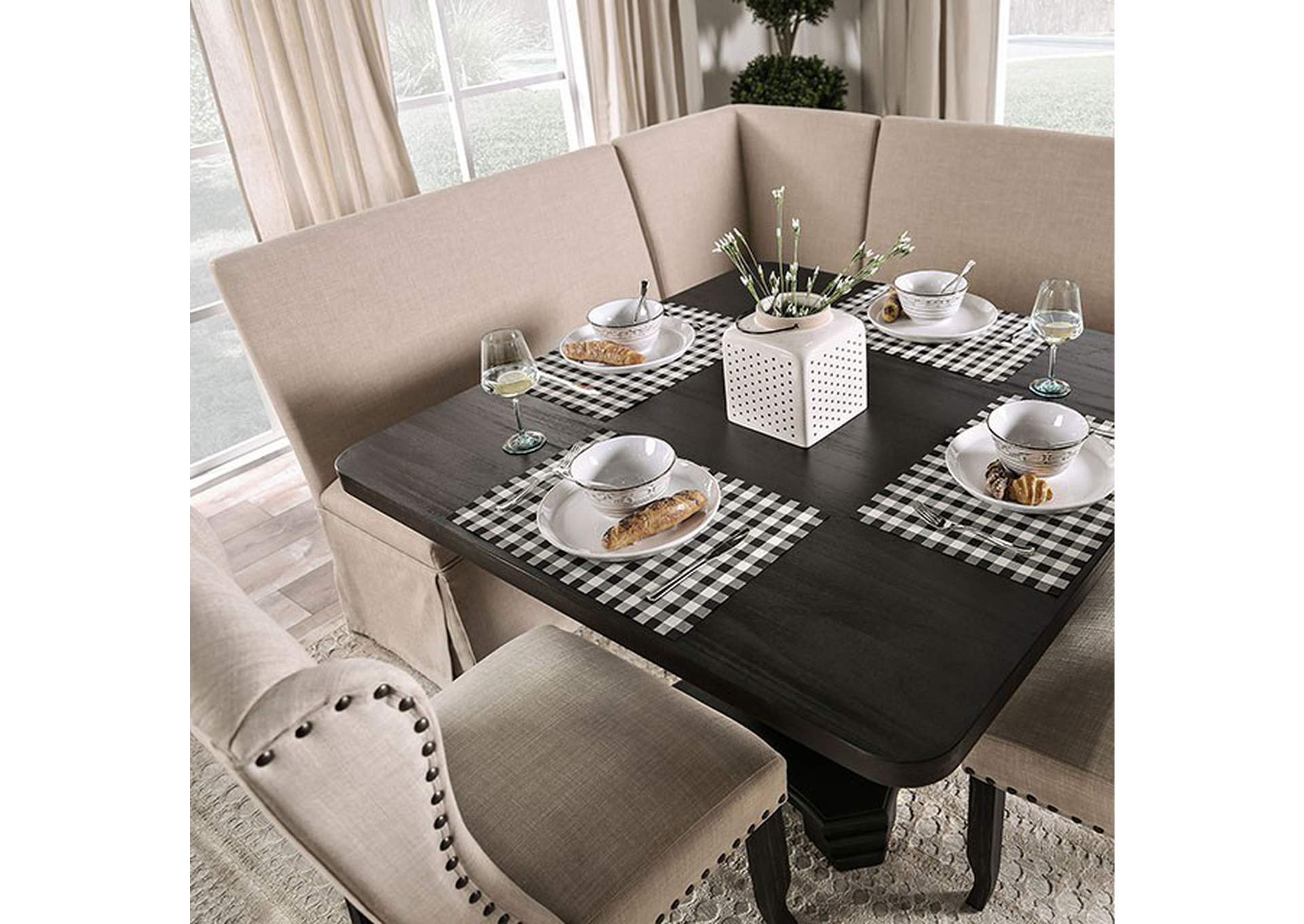 Nerissa Square Dining Table,Furniture of America