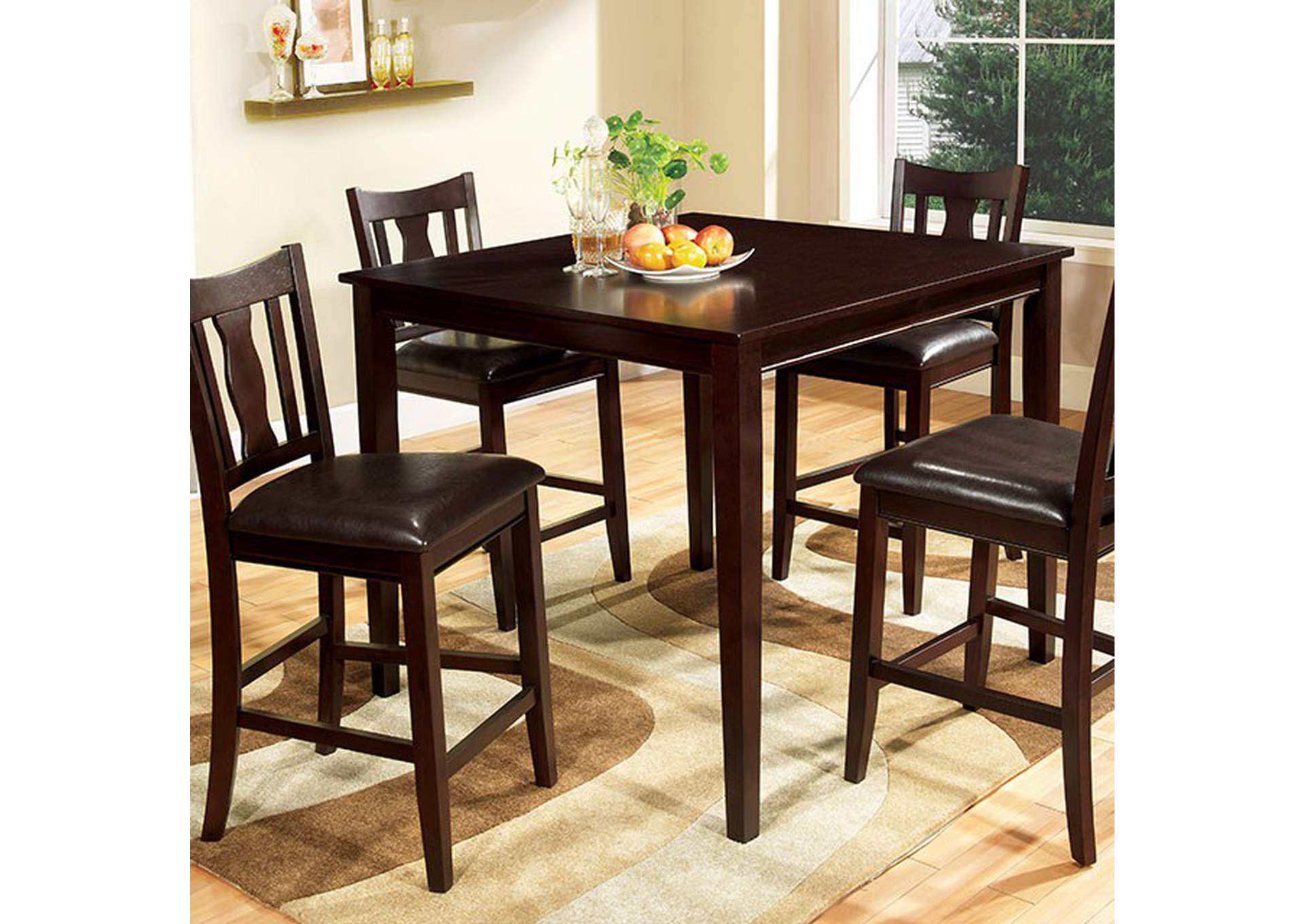 West Creek 5 Pc. Counter Ht. Table Set,Furniture of America