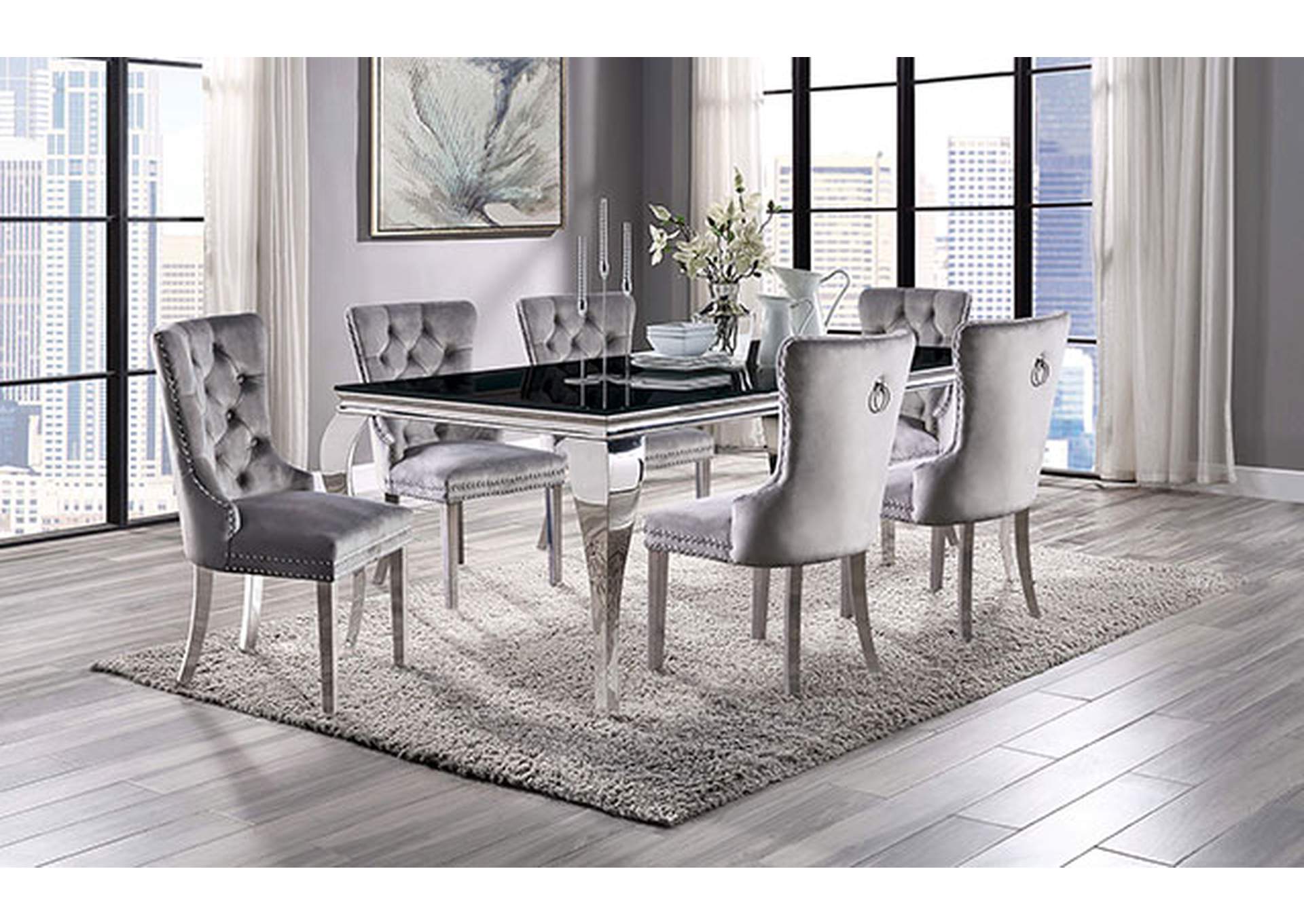 Neuveville Dining Table,Furniture of America