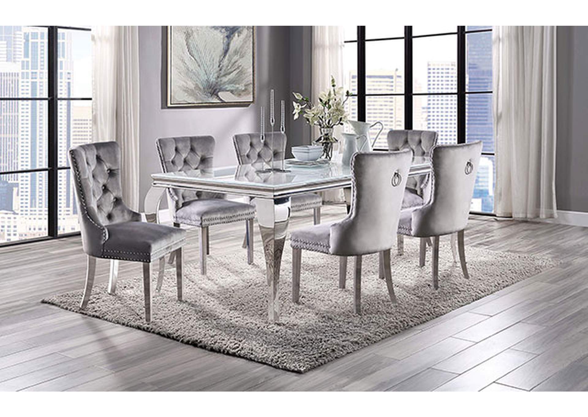 Neuveville Dining Table,Furniture of America