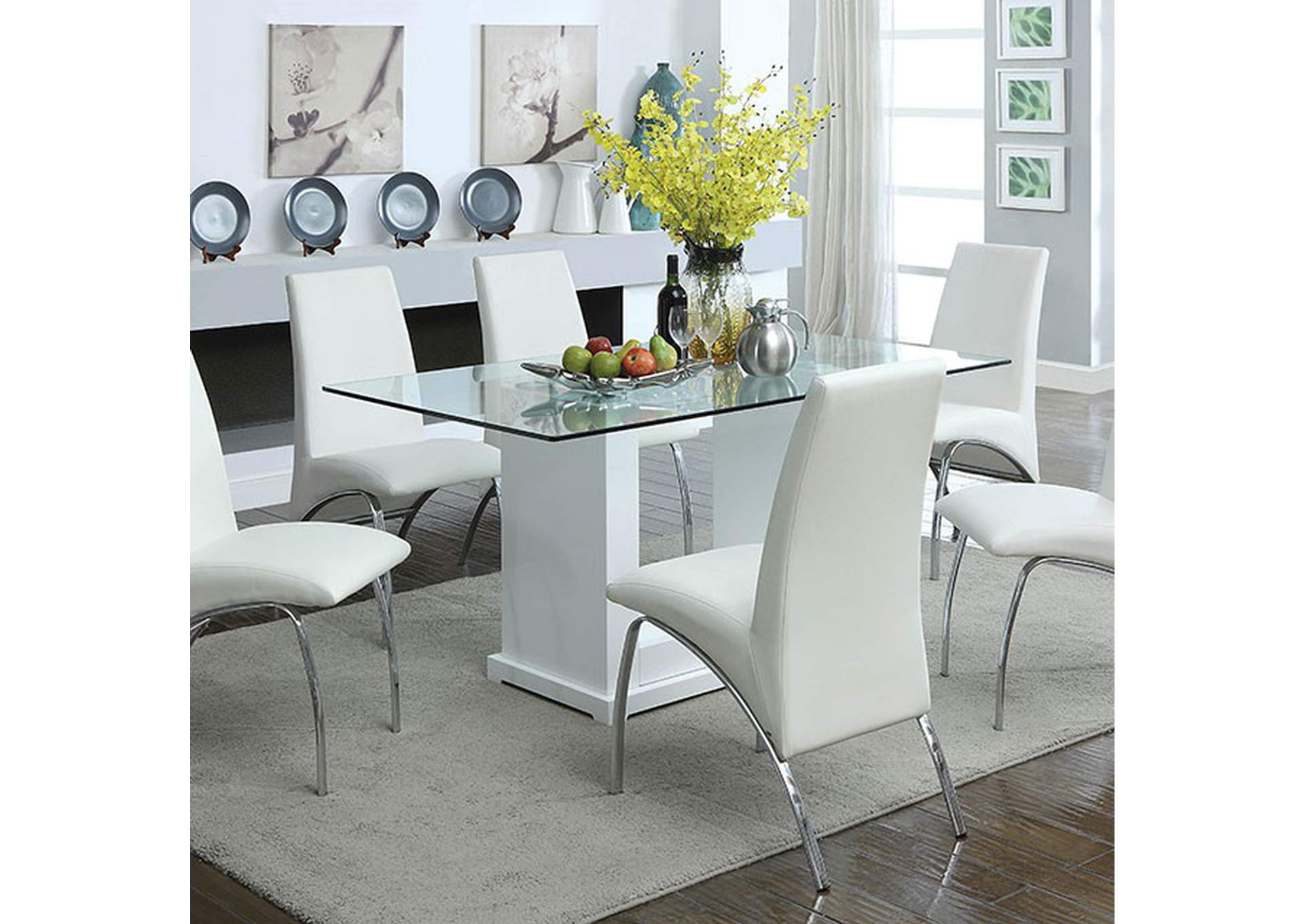 Eva Dining Table,Furniture of America